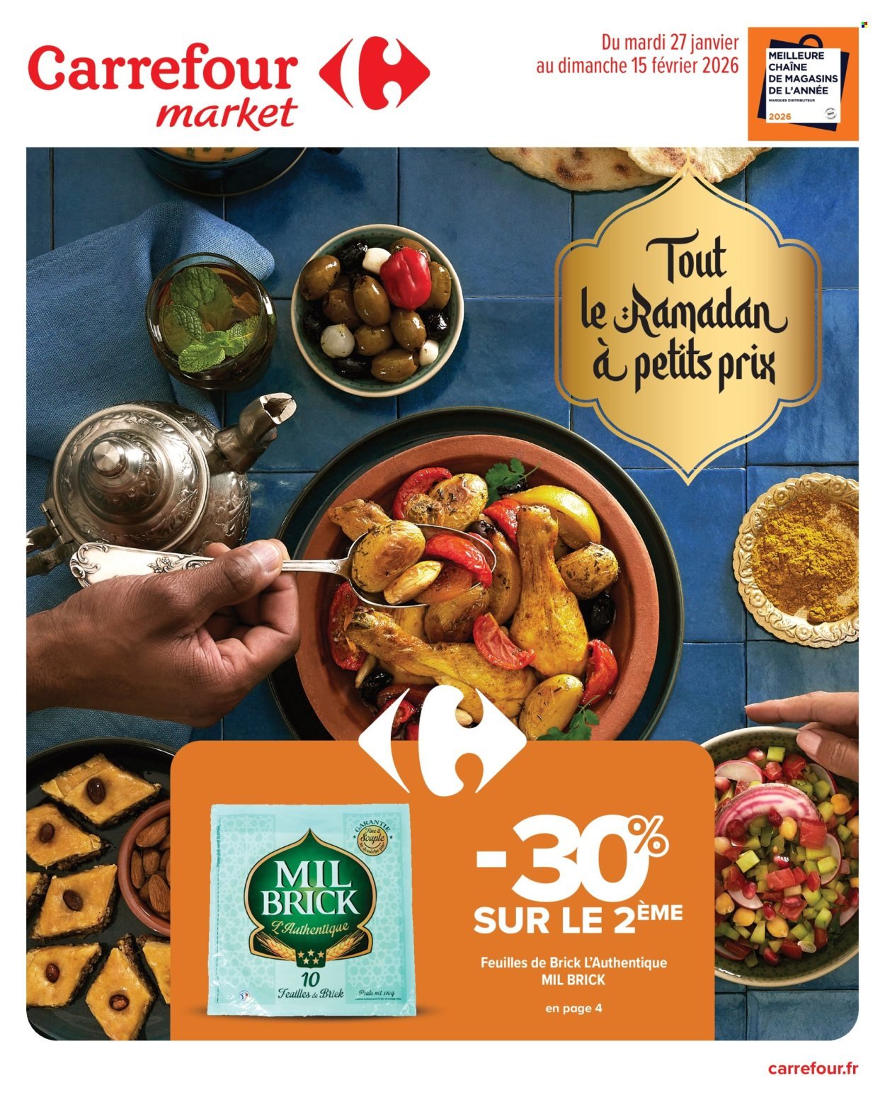 Catalogue CARREFOUR MARKET - TOUT LE RAMADAN A PETITS PRIX