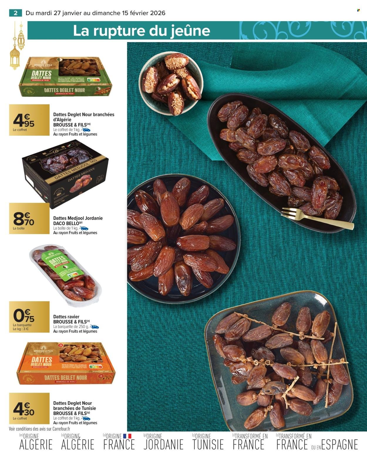 Catalogue CARREFOUR MARKET - TOUT LE RAMADAN A PETITS PRIX