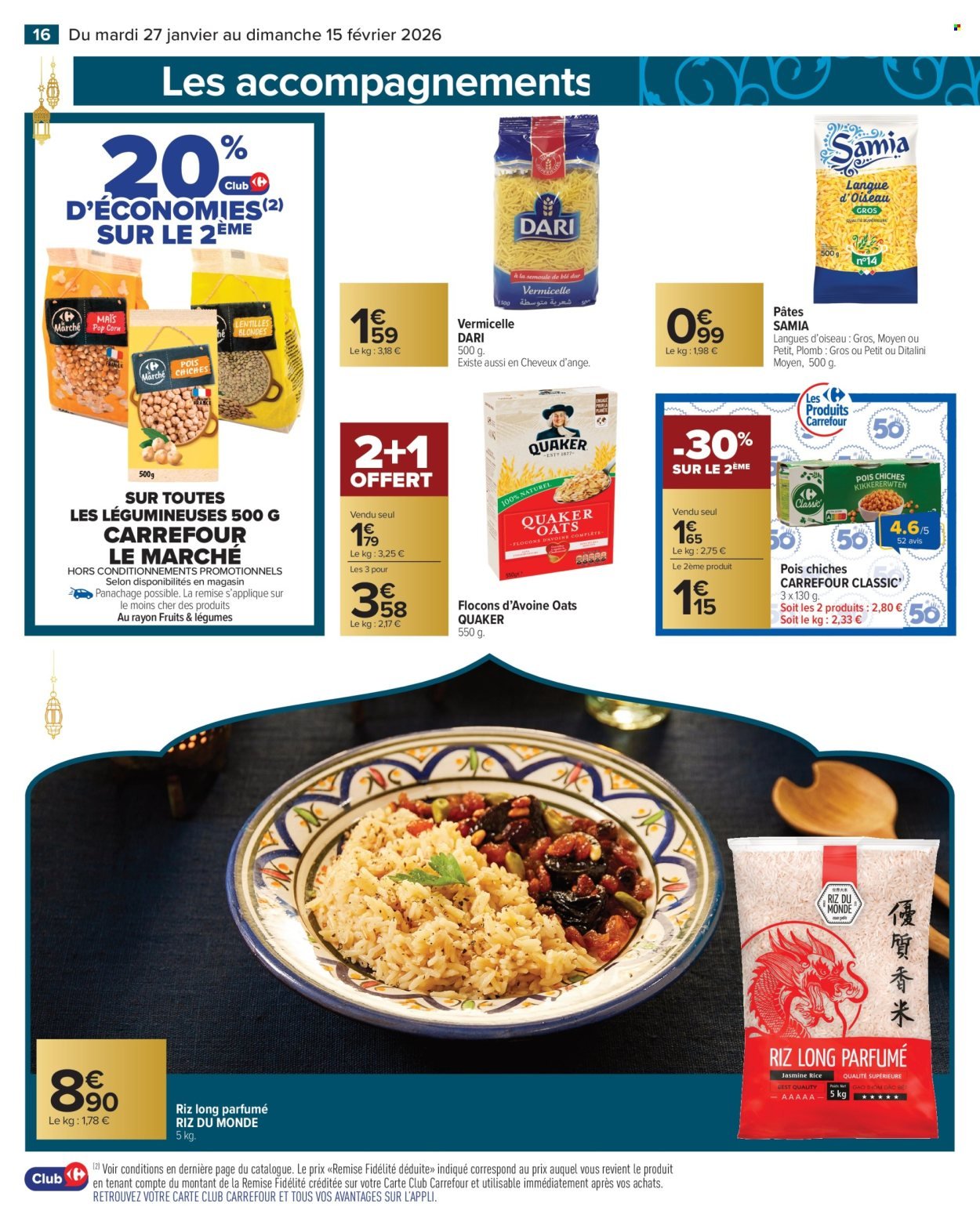 Catalogue CARREFOUR MARKET - TOUT LE RAMADAN A PETITS PRIX