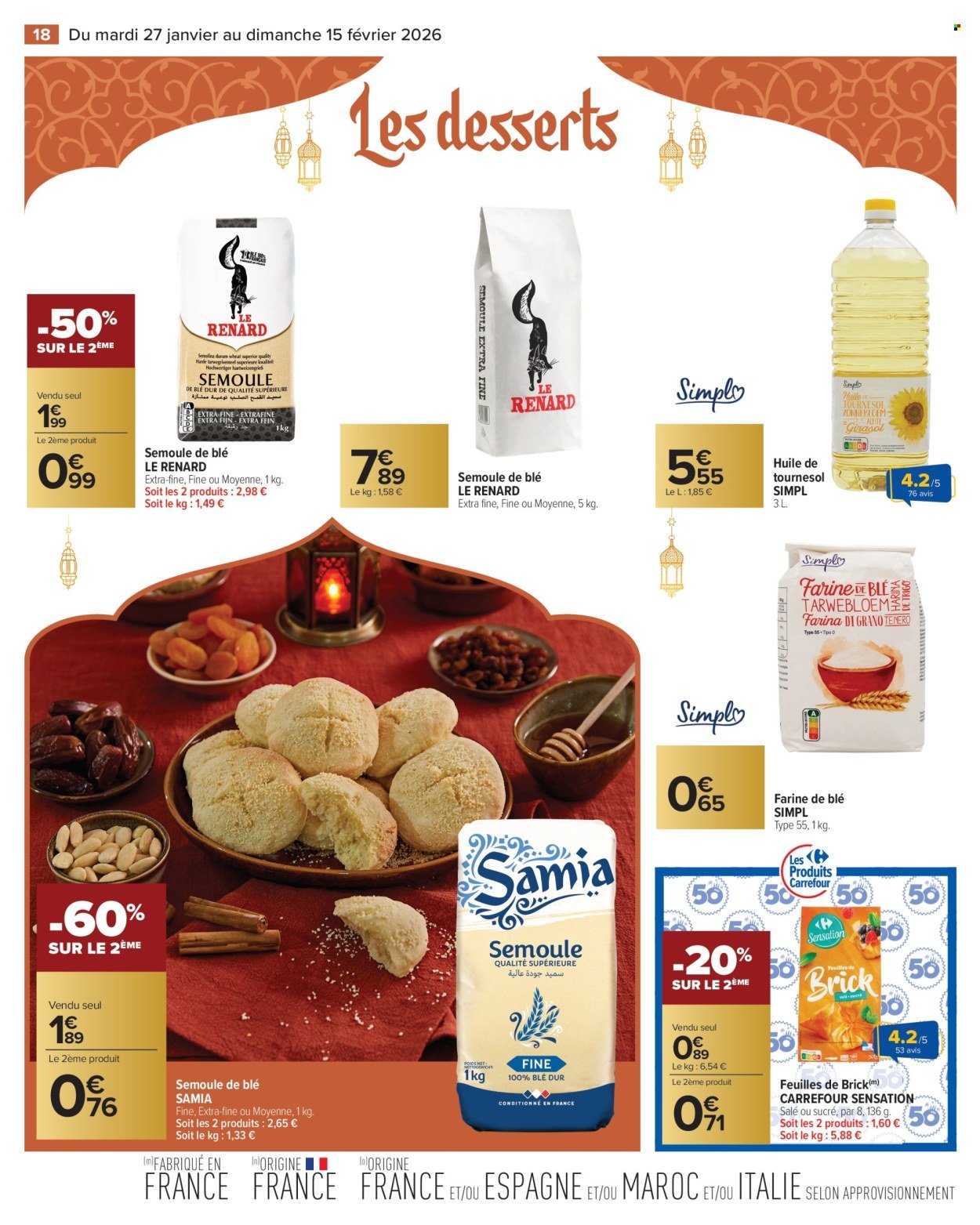 Catalogue CARREFOUR MARKET - TOUT LE RAMADAN A PETITS PRIX