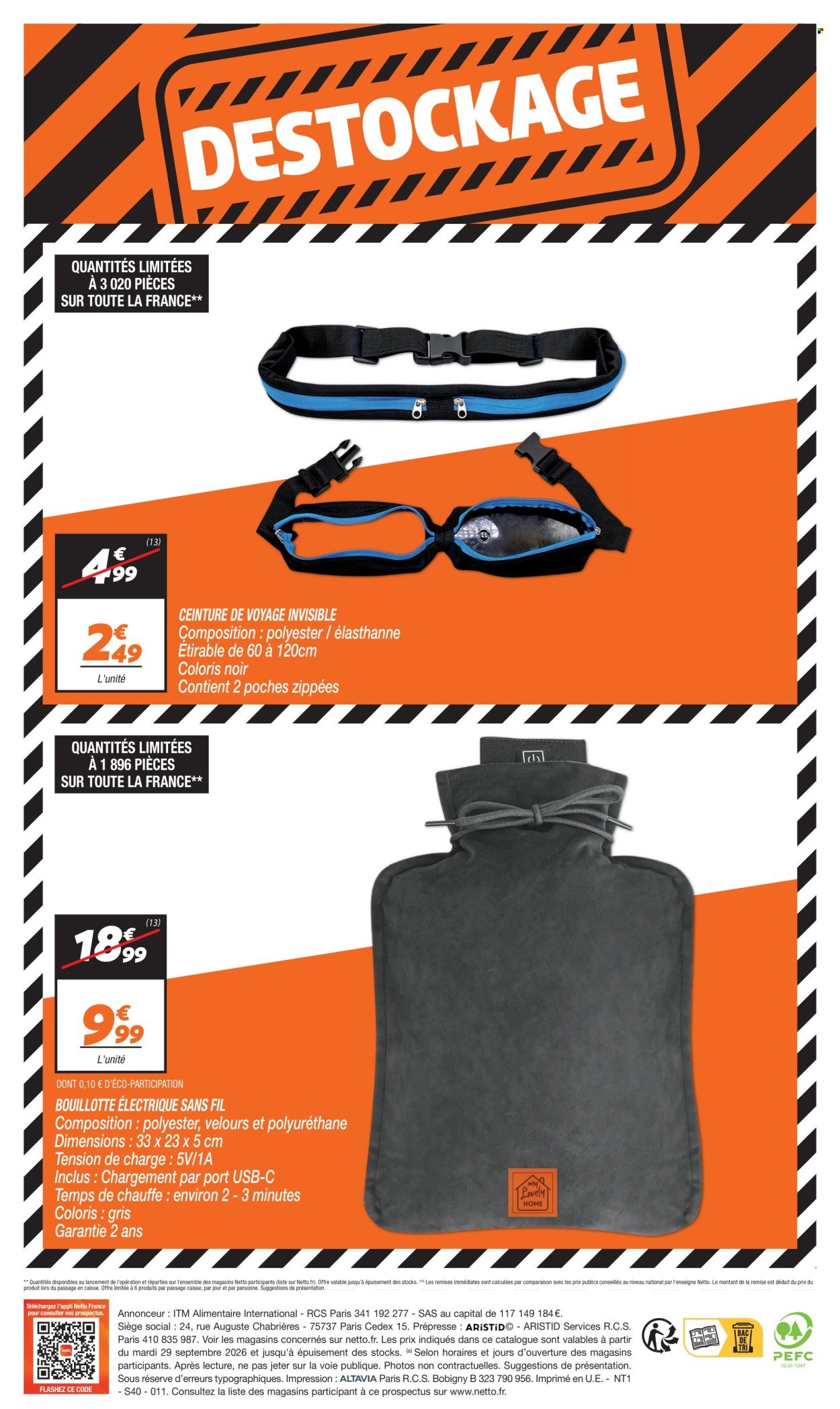Catalogue NETTO - DESTOCKAGE OCTOBRE