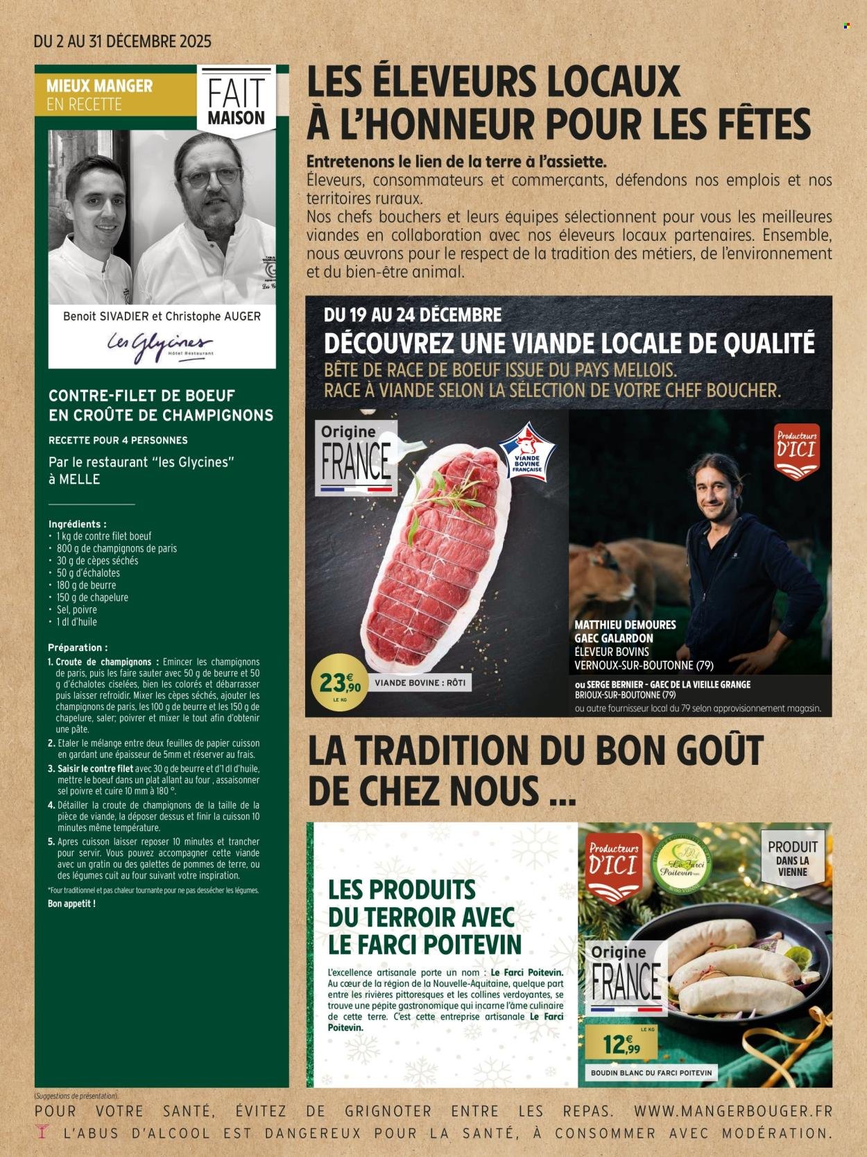 Catalogue INTERMARCHÉ - PRÉPARONS LES FÊTES AVEC LES PRODUCTEURS LOCAUX (2025-12-02 - 2025-12-31)