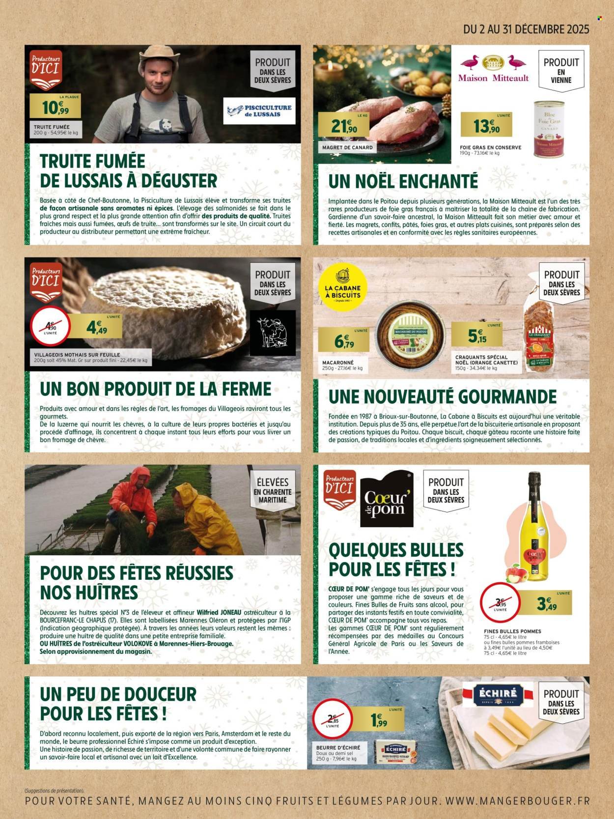 Catalogue INTERMARCHÉ - PRÉPARONS LES FÊTES AVEC LES PRODUCTEURS LOCAUX (2025-12-02 - 2025-12-31)