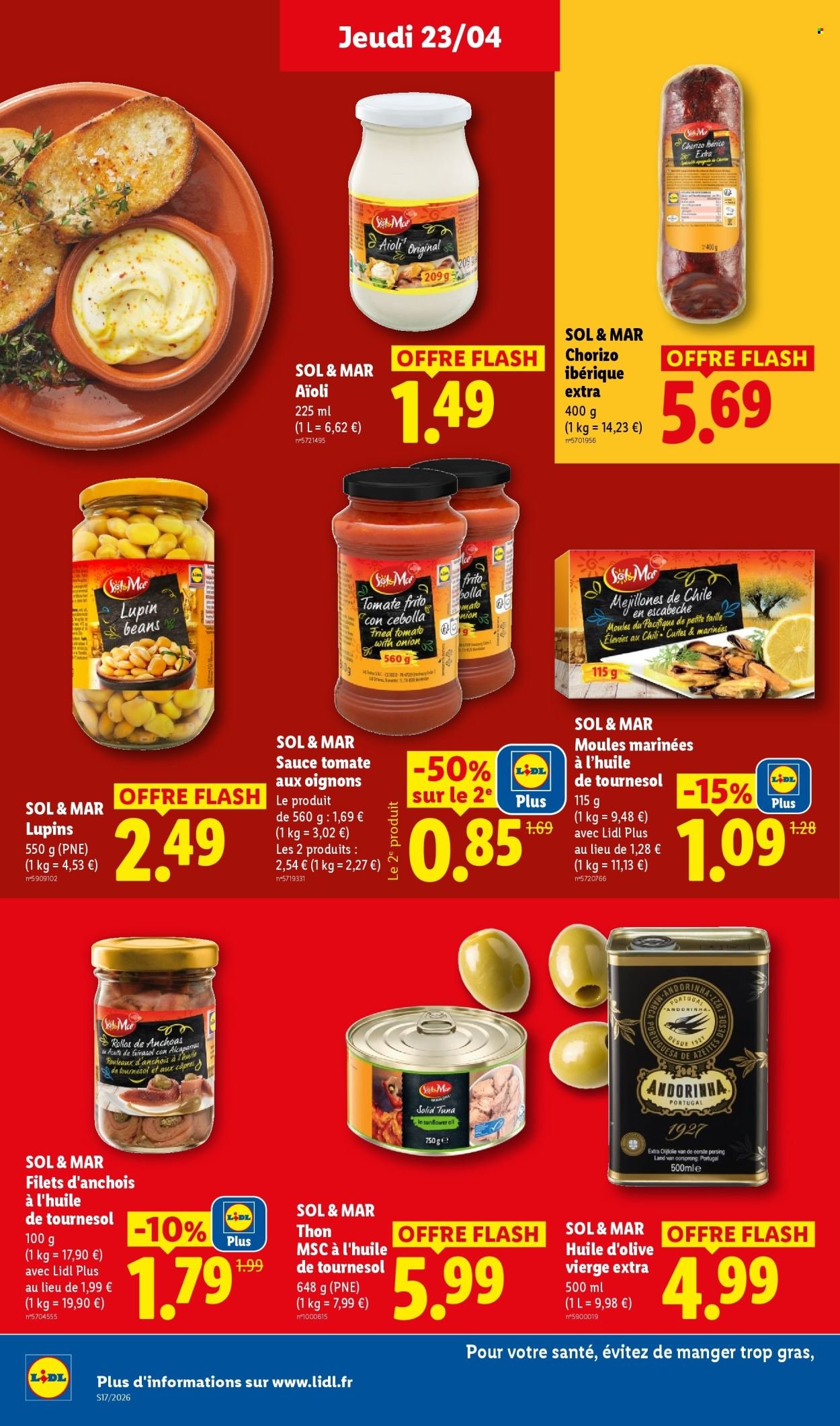 Catalogue LIDL - Les promos de la semaine (2026-04-23 - 2026-04-29)