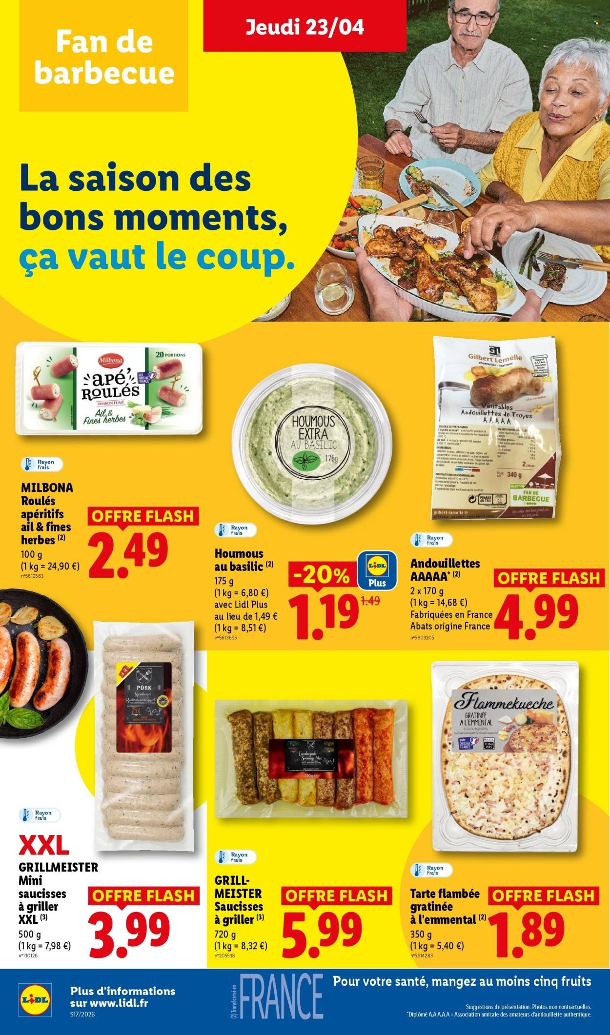 Catalogue LIDL - Les promos de la semaine (2026-04-23 - 2026-04-29)