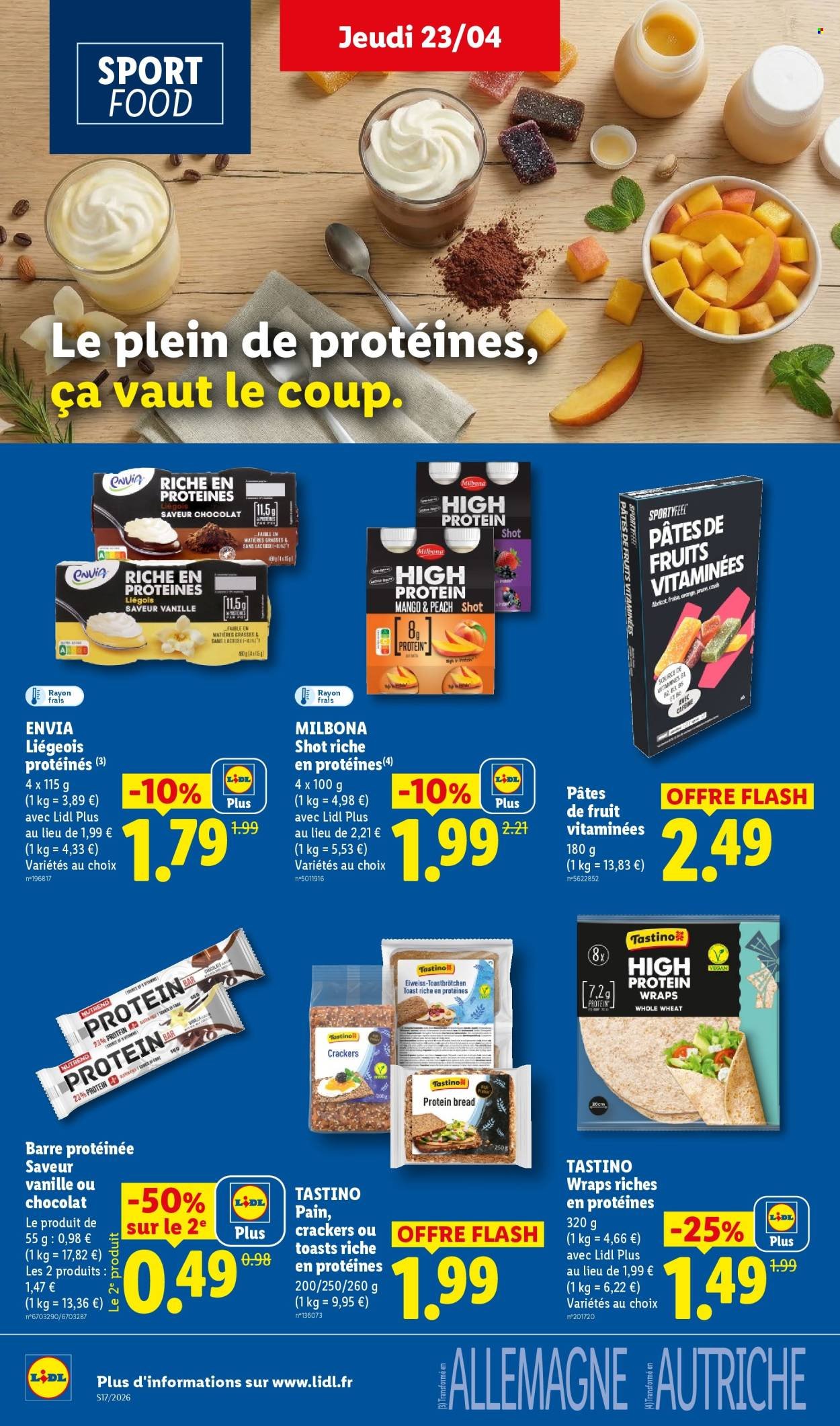 Catalogue LIDL - Les promos de la semaine (2026-04-23 - 2026-04-29)