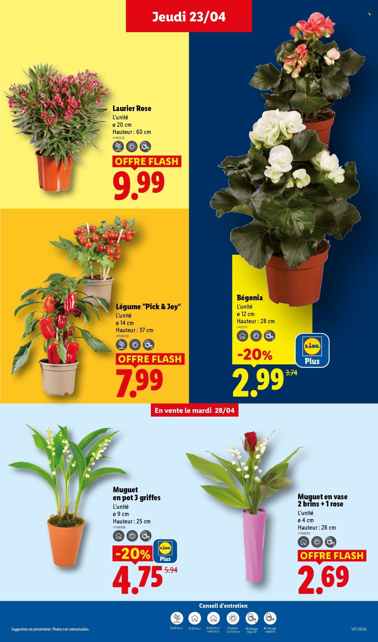 Catalogue LIDL - Les promos de la semaine (2026-04-23 - 2026-04-29)