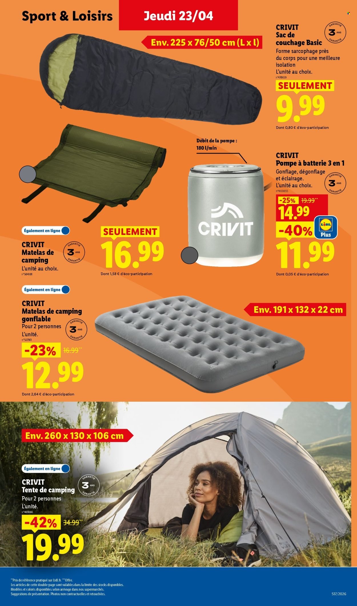 Catalogue LIDL - Les promos de la semaine (2026-04-23 - 2026-04-29)