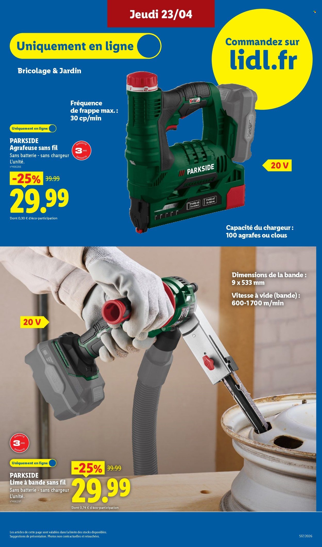 Catalogue LIDL - Les promos de la semaine (2026-04-23 - 2026-04-29)