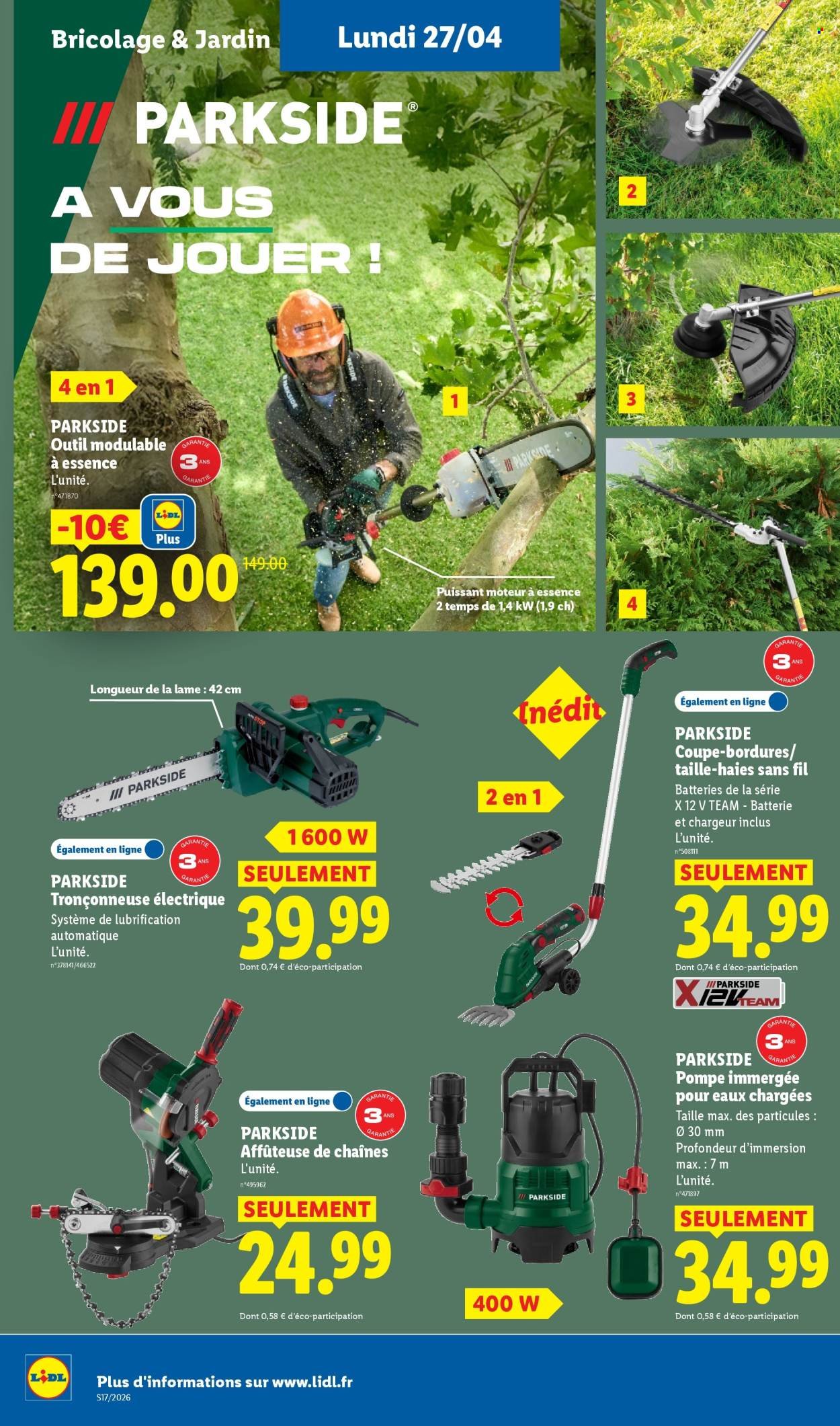 Catalogue LIDL - Les promos de la semaine (2026-04-23 - 2026-04-29)