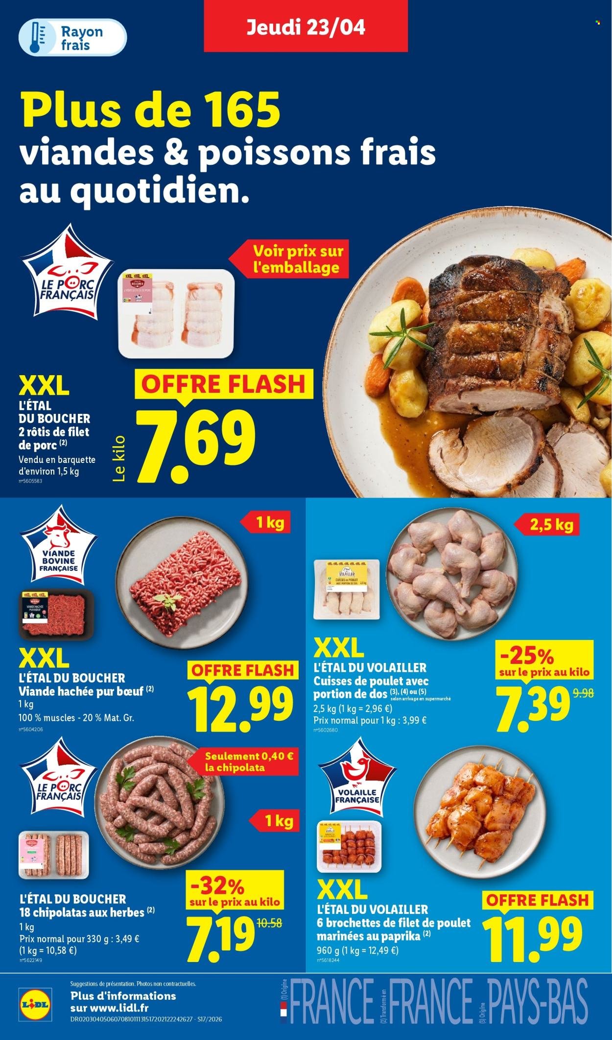 Catalogue LIDL - Les promos de la semaine (2026-04-23 - 2026-04-29)
