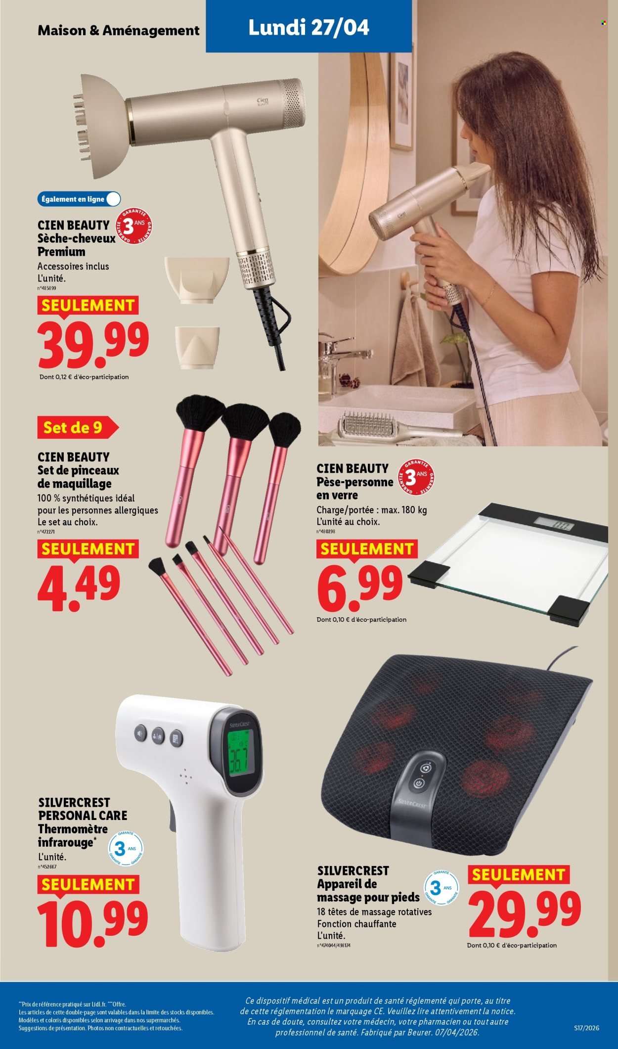 Catalogue LIDL - Les promos de la semaine (2026-04-23 - 2026-04-29)