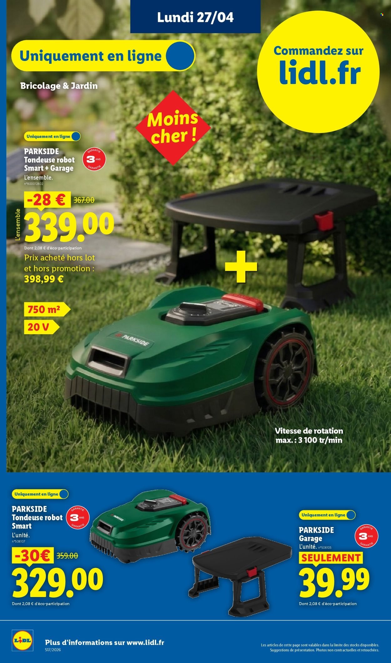 Catalogue LIDL - Les promos de la semaine (2026-04-23 - 2026-04-29)