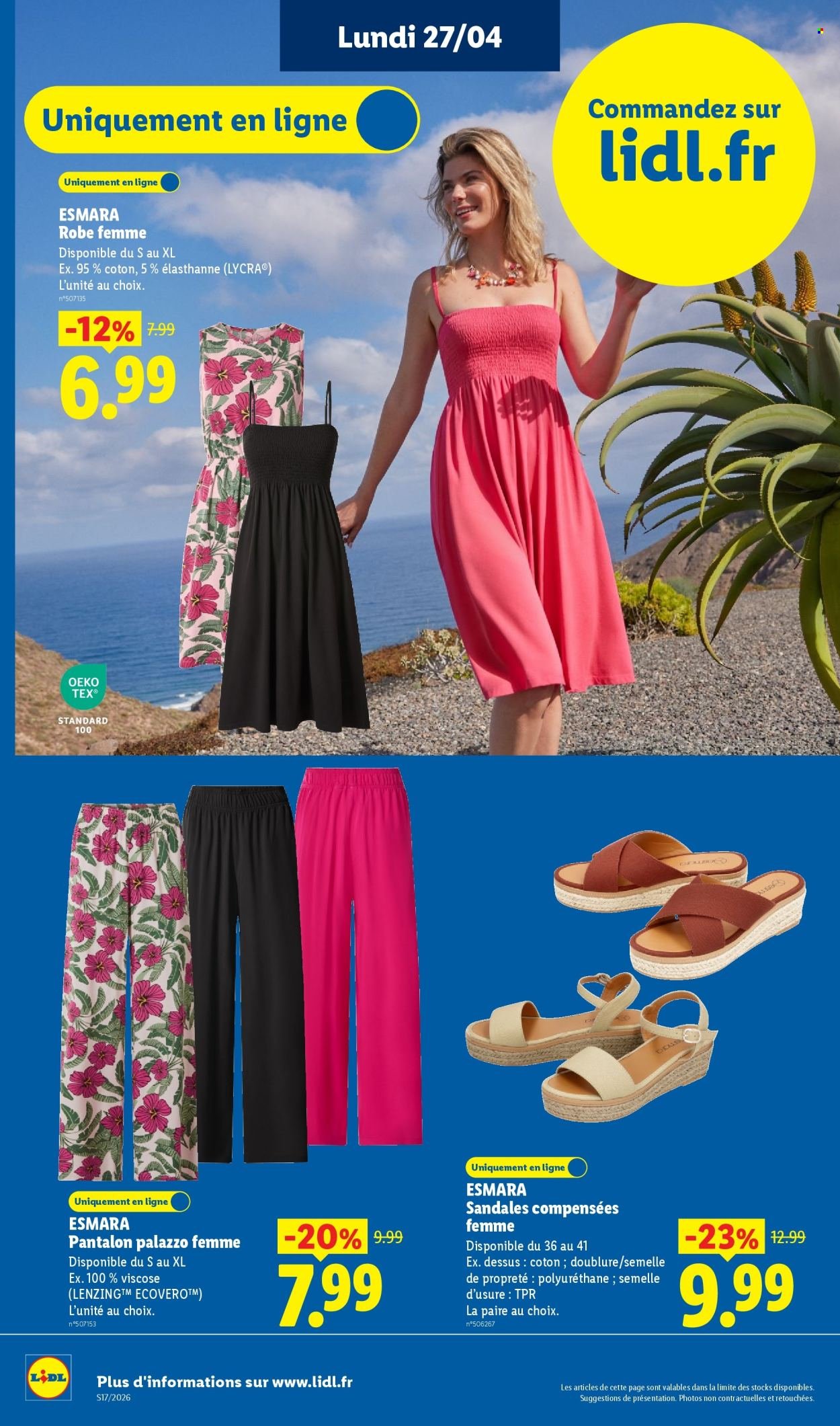 Catalogue LIDL - Les promos de la semaine (2026-04-23 - 2026-04-29)