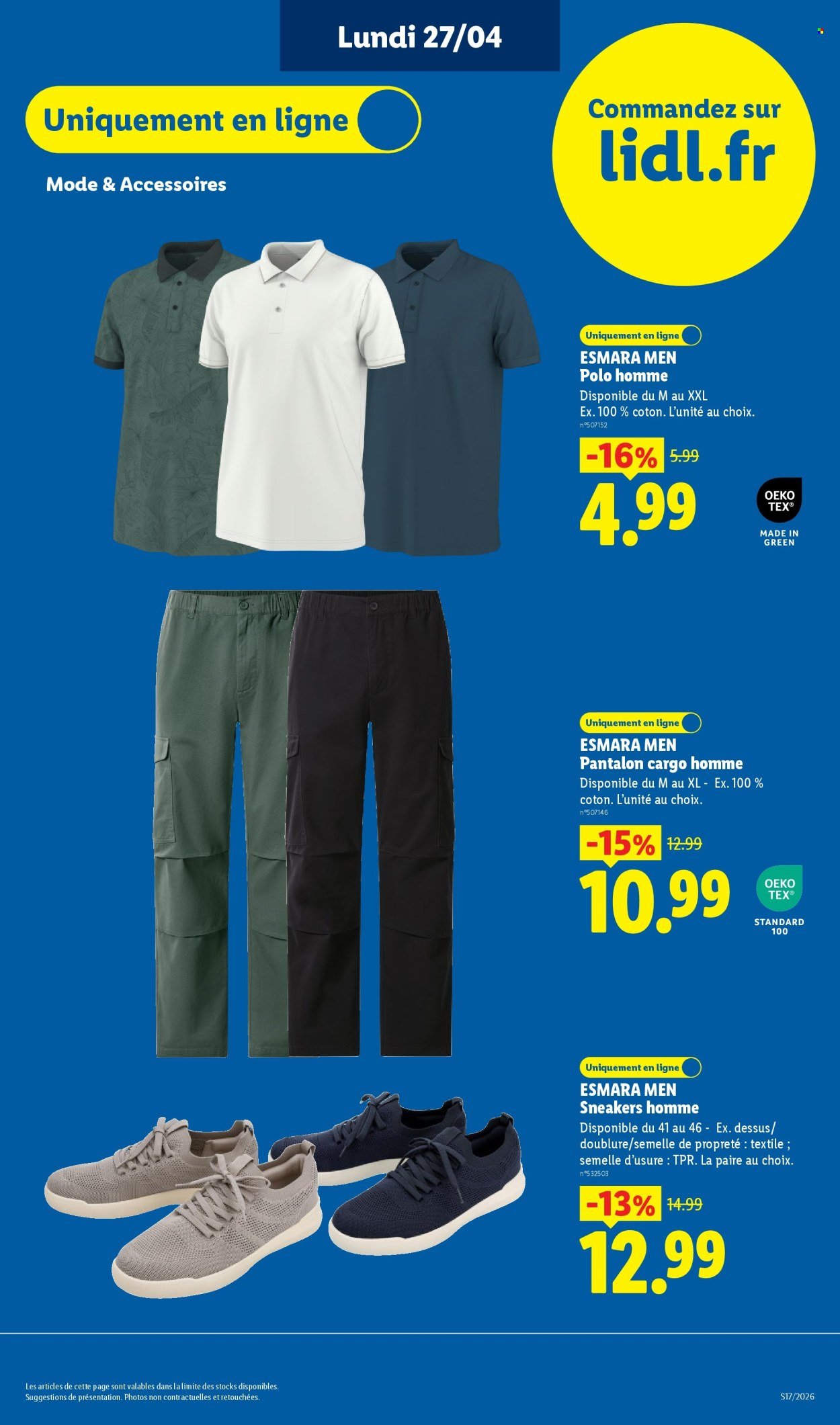 Catalogue LIDL - Les promos de la semaine (2026-04-23 - 2026-04-29)