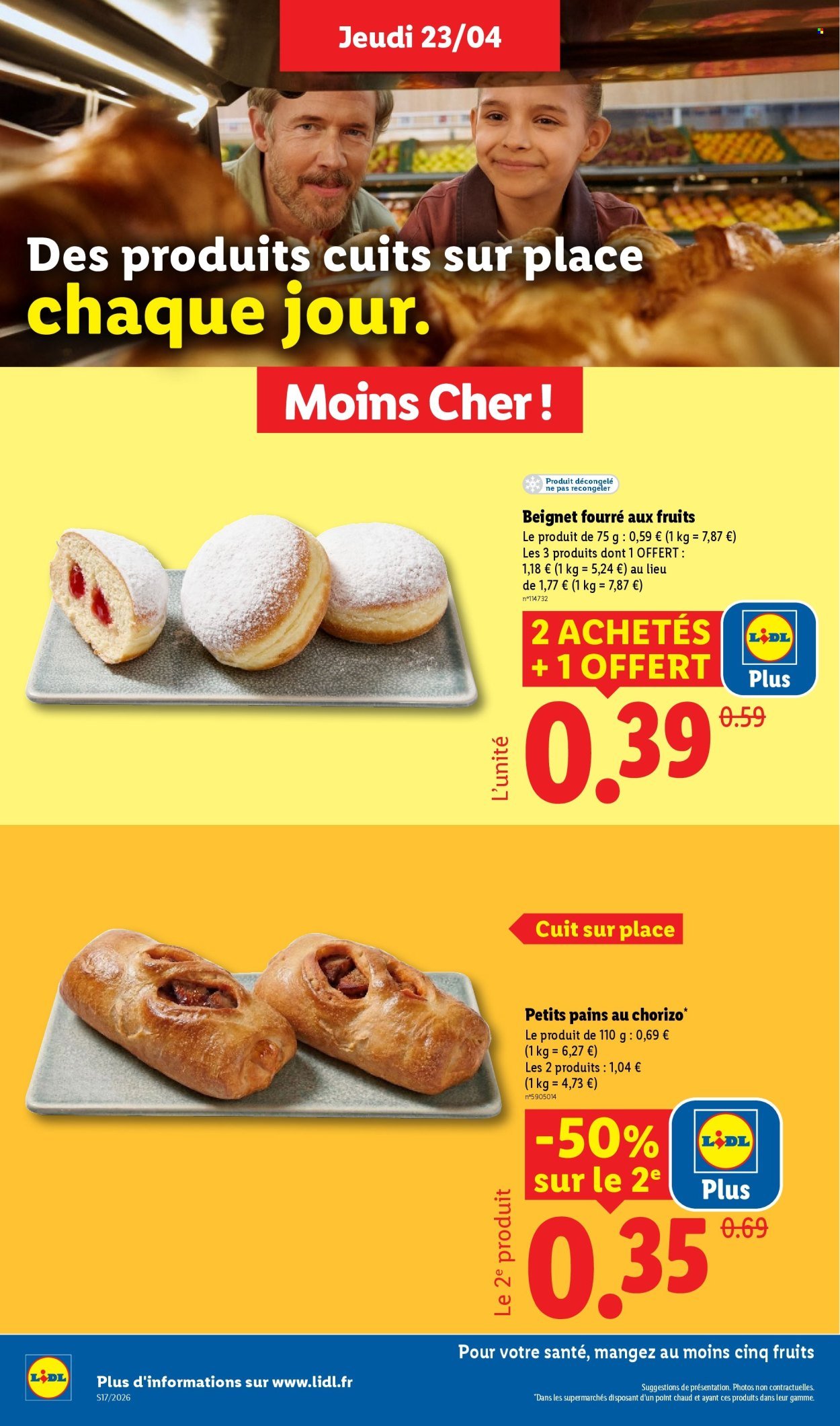 Catalogue LIDL - Les promos de la semaine (2026-04-23 - 2026-04-29)