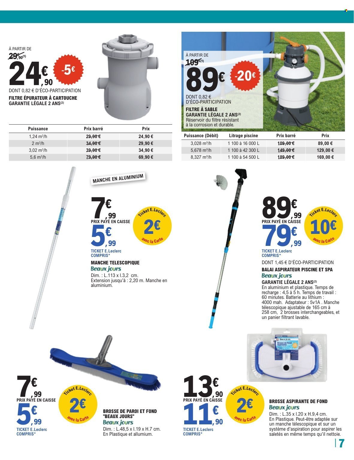 Catalogue E.LECLERC - PISCINES (2026-04-28 - 2026-05-16)