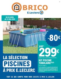 Catalogue E.LECLERC - PISCINES
