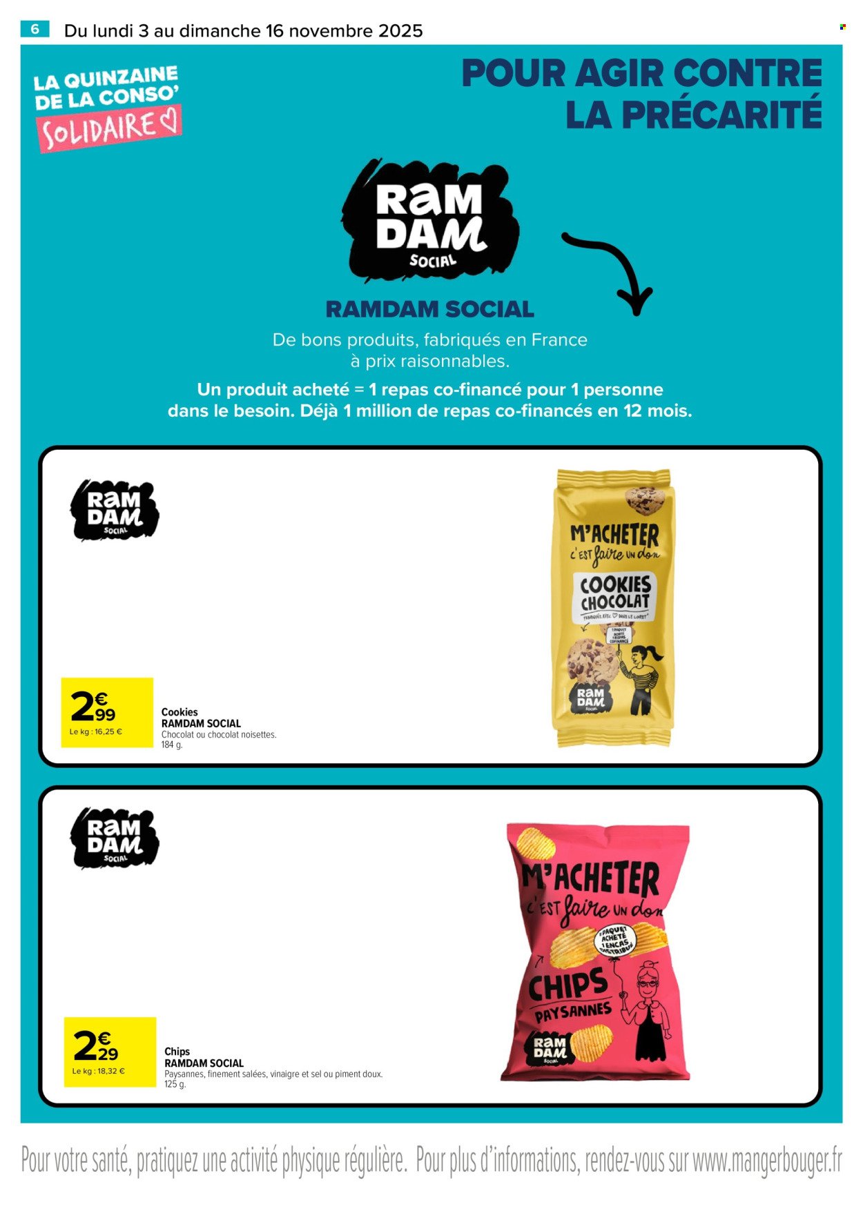 Catalogue CARREFOUR MARKET - LA QUINZAINE DE LA CONSO SOLIDAIRE