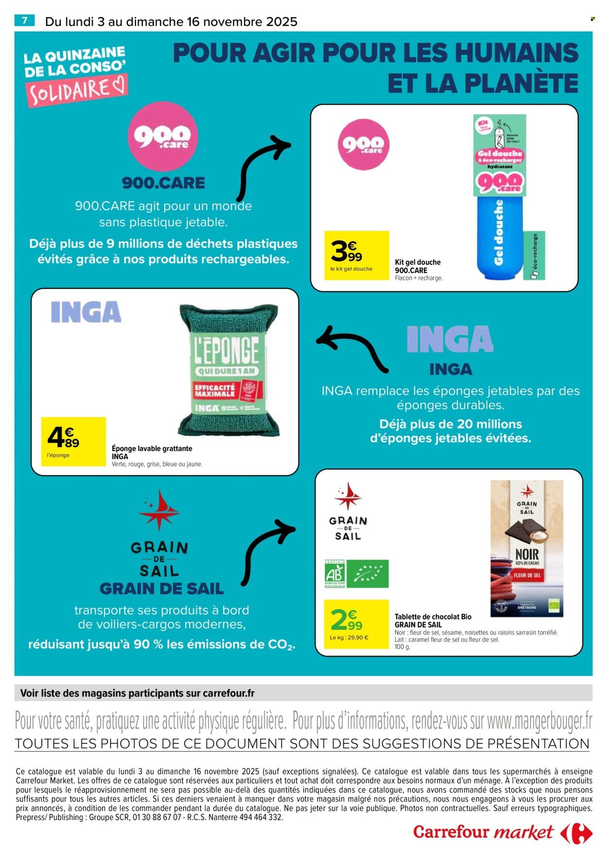 Catalogue CARREFOUR MARKET - LA QUINZAINE DE LA CONSO SOLIDAIRE