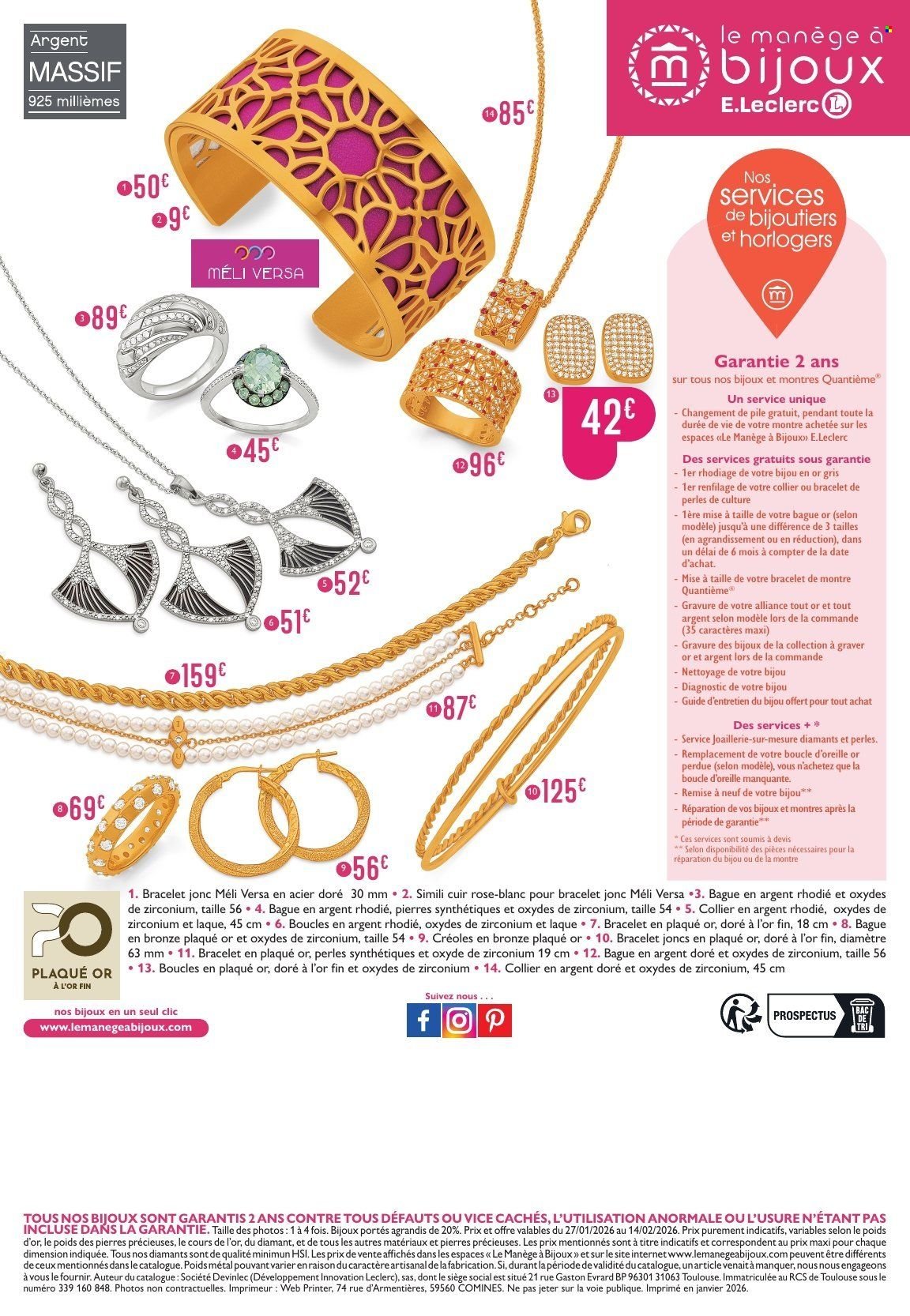 Catalogue E.LECLERC - SAINT VALENTIN