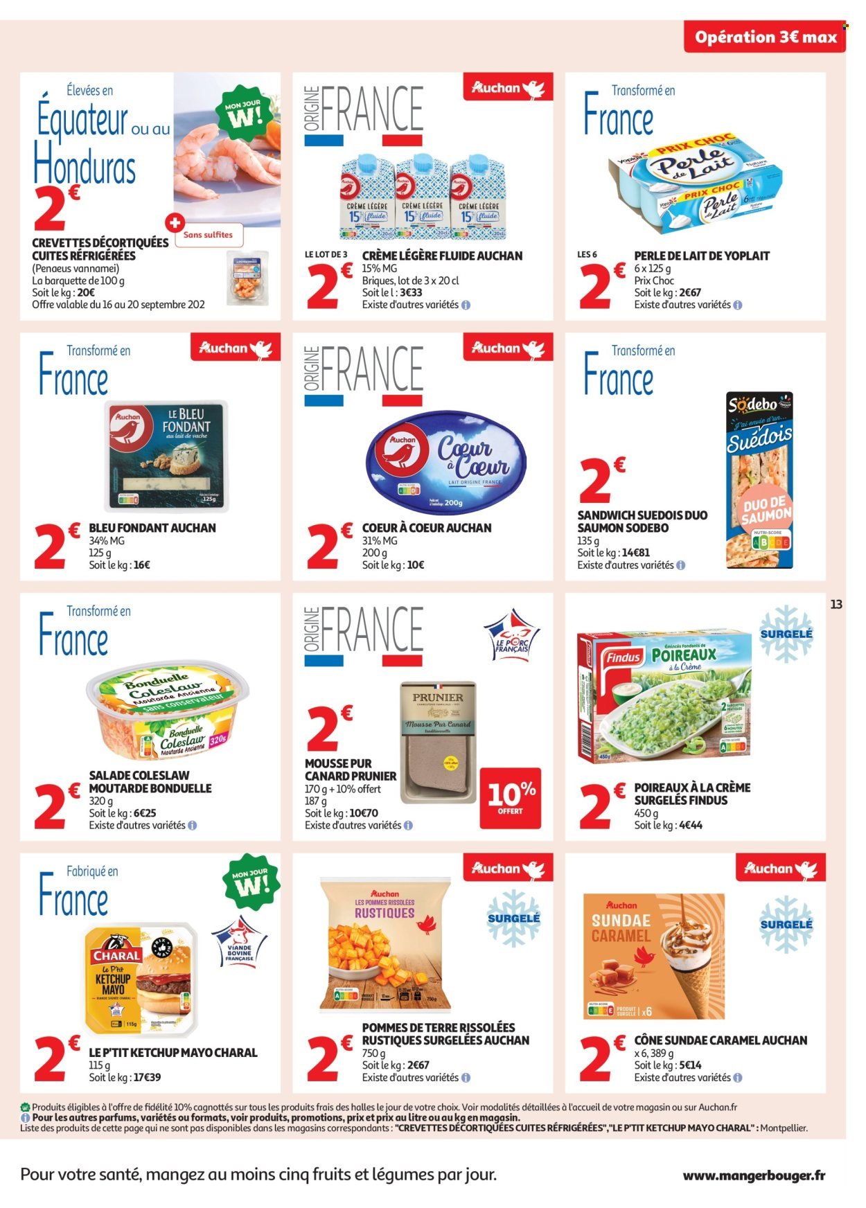 Catalogue AUCHAN - C'est parti pour les petits prix (2025-09-16 - 2025-09-28)