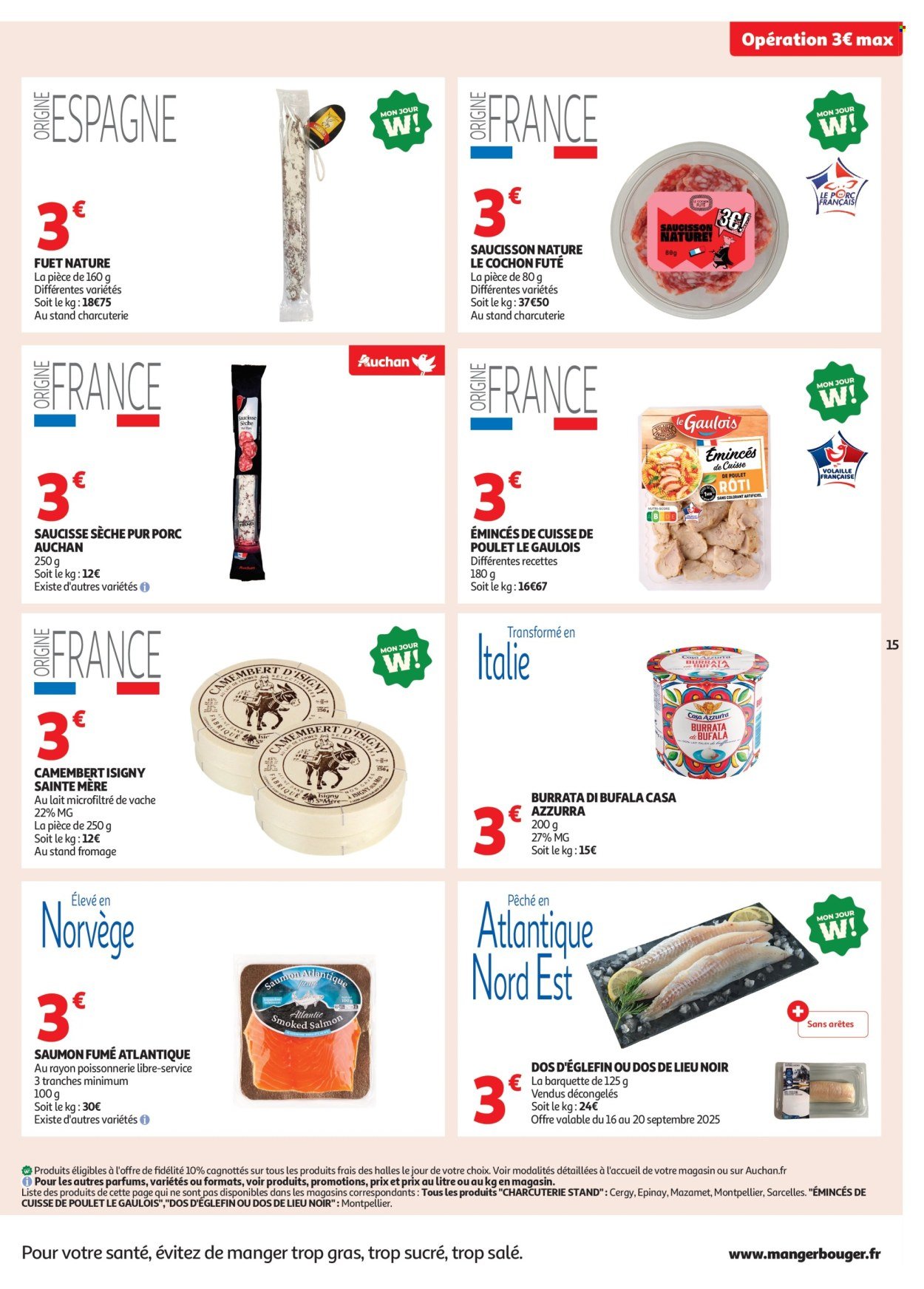 Catalogue AUCHAN - C'est parti pour les petits prix (2025-09-16 - 2025-09-28)