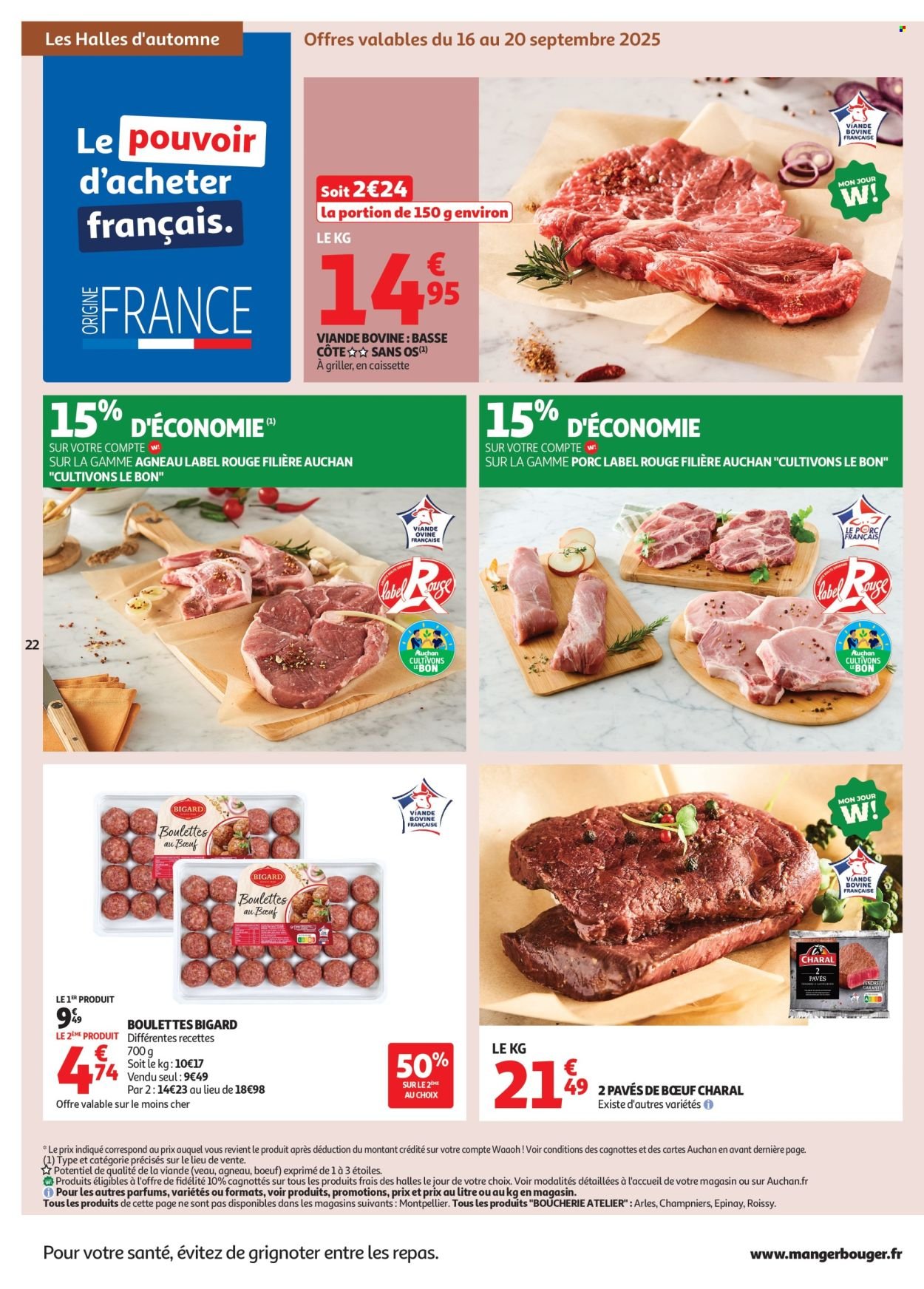 Catalogue AUCHAN - C'est parti pour les petits prix (2025-09-16 - 2025-09-28)