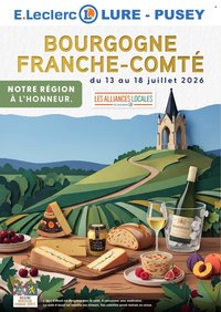 Catalogue E.LECLERC - FRANCHE COMTE