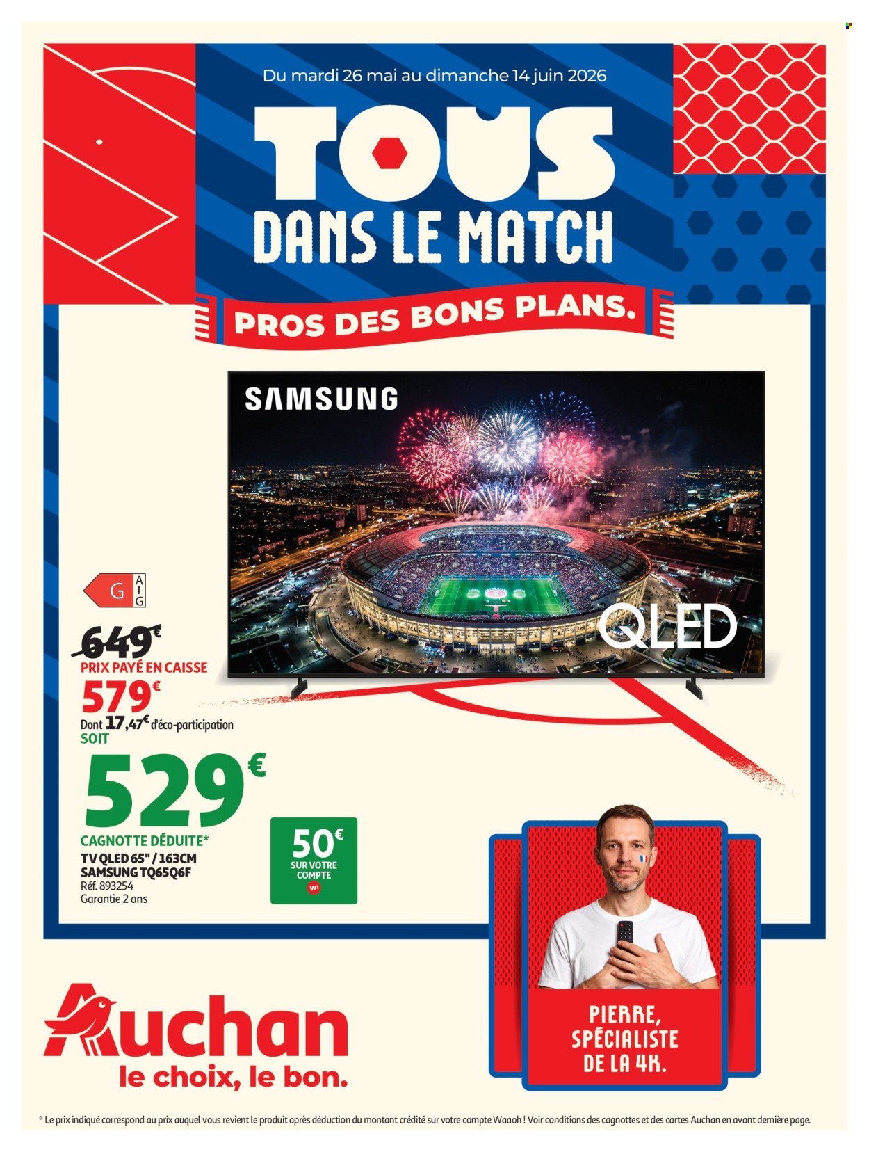 Catalogue AUCHAN - Téléviseurs & high-tech