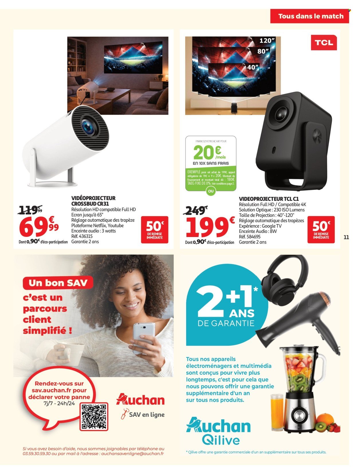 Catalogue AUCHAN - Téléviseurs & high-tech