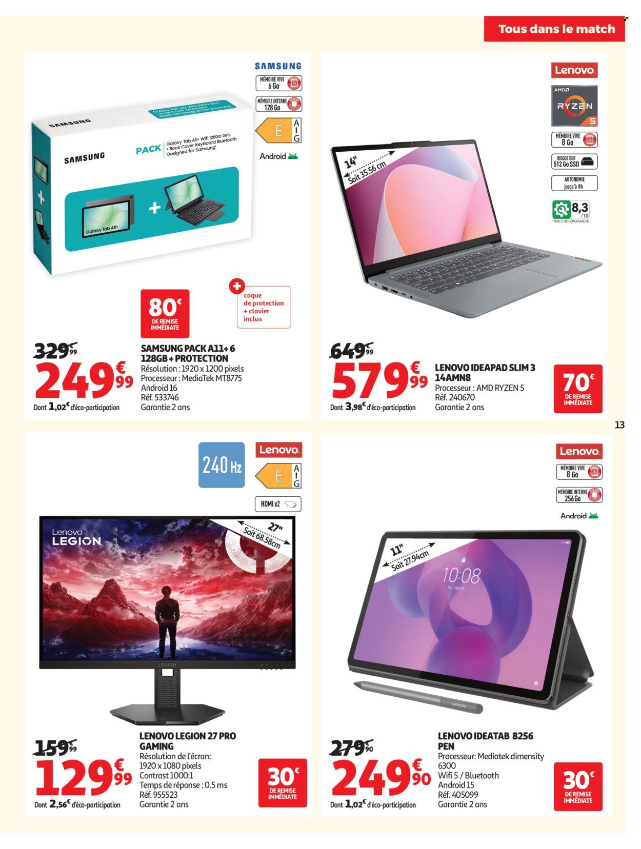 Catalogue AUCHAN - Téléviseurs & high-tech