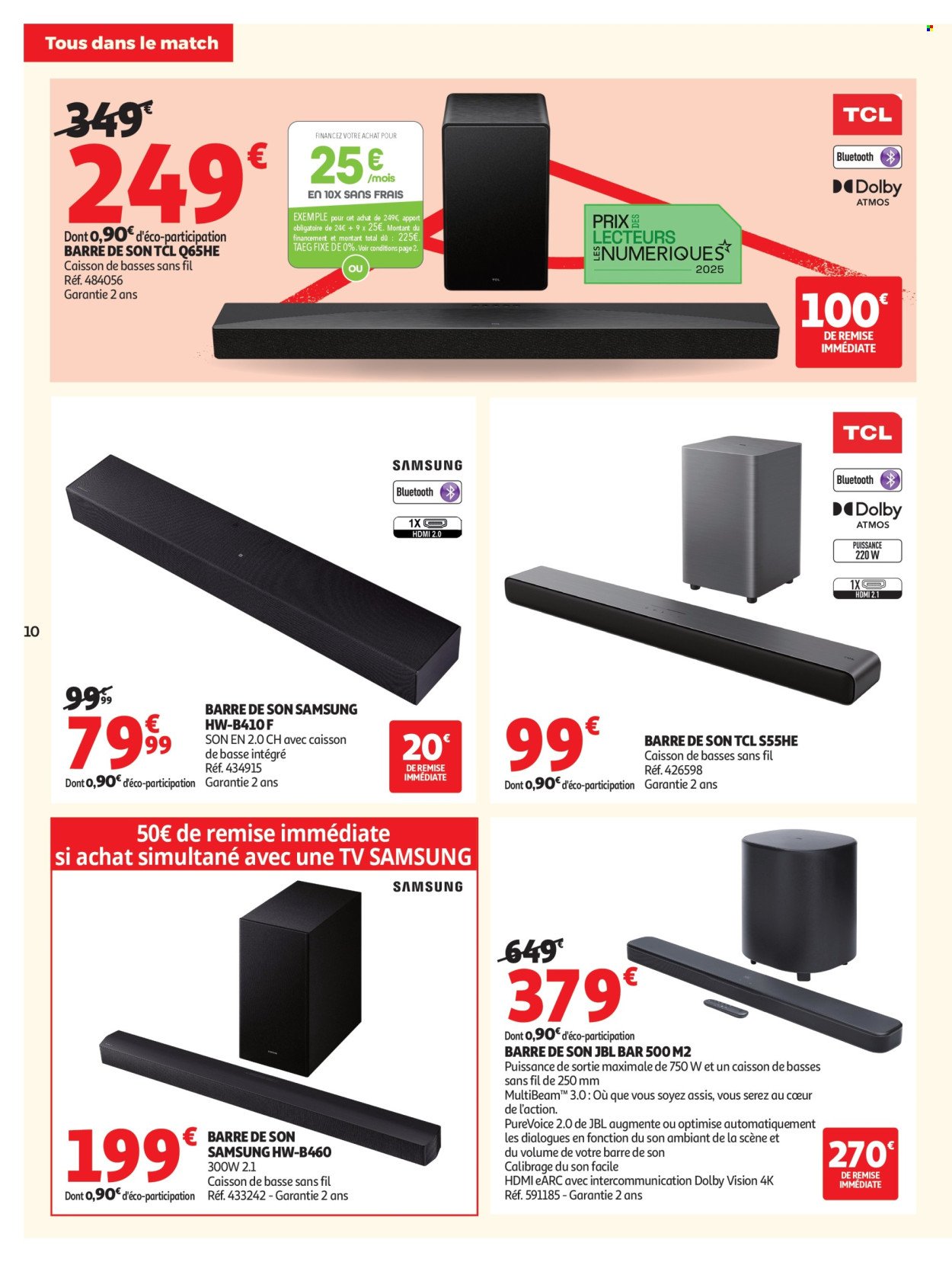 Catalogue AUCHAN - Téléviseurs & high-tech
