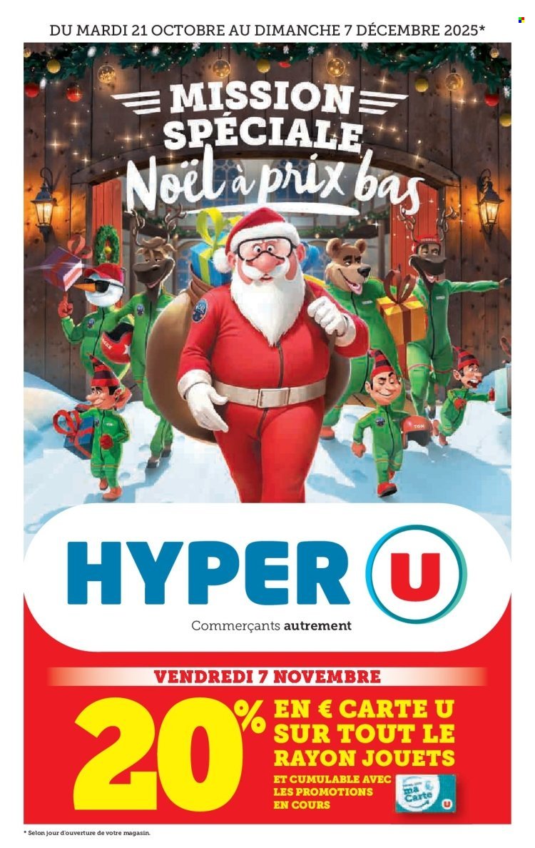 Catalogue HYPER U - Prix bas de Noël (2025-10-21 - 2025-12-07)