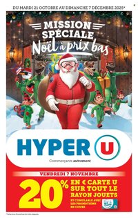 Catalogue HYPER U - Prix bas de Noël