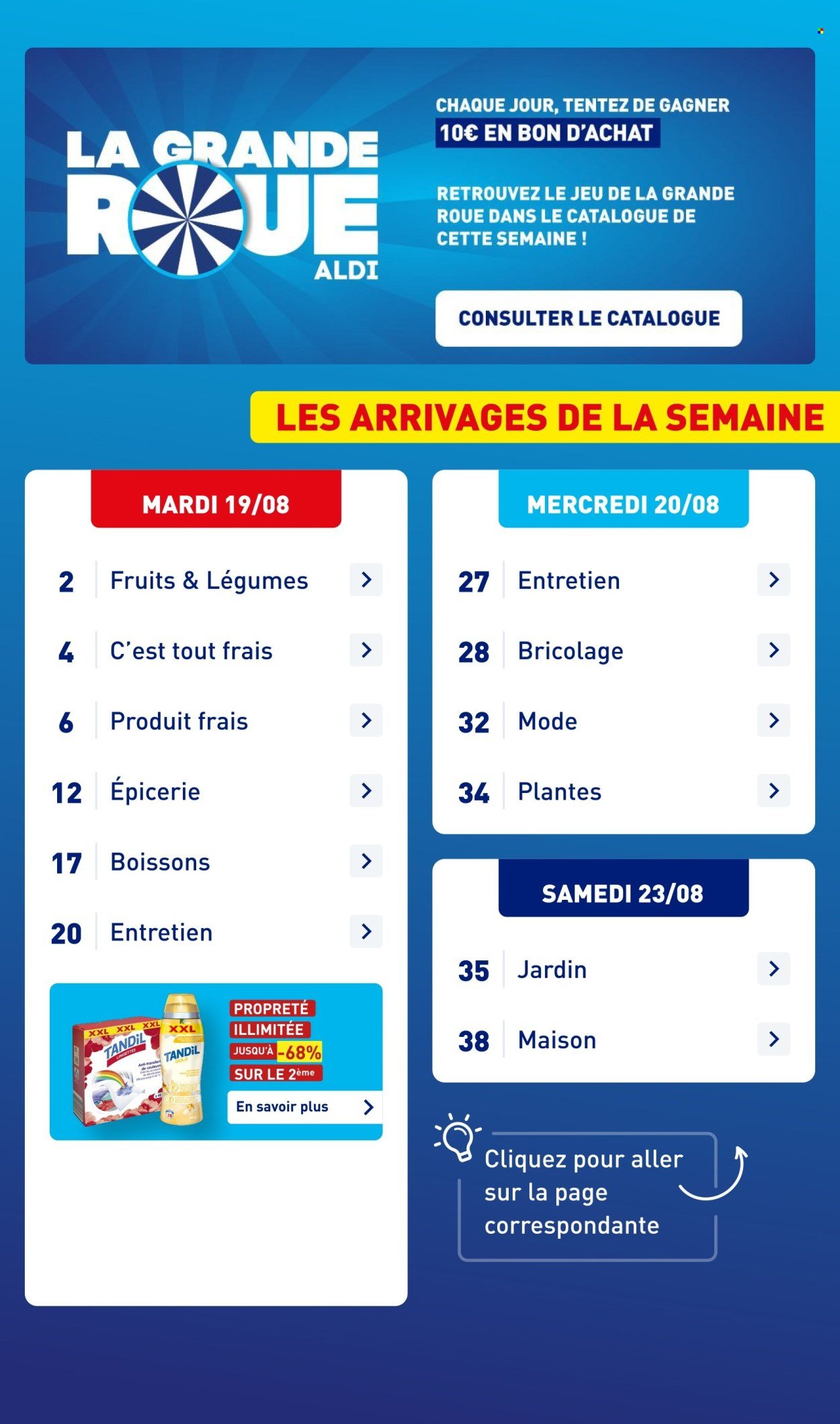 Catalogue ALDI - Propreté illimitée (2025-08-19 - 2025-08-25)
