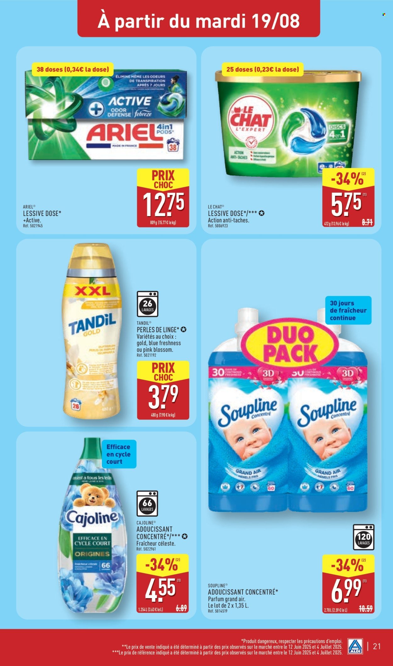 Catalogue ALDI - Propreté illimitée (2025-08-19 - 2025-08-25)