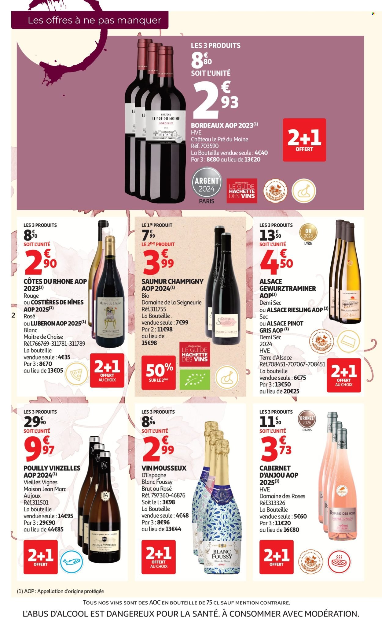 Catalogue AUCHAN - Foire aux vins