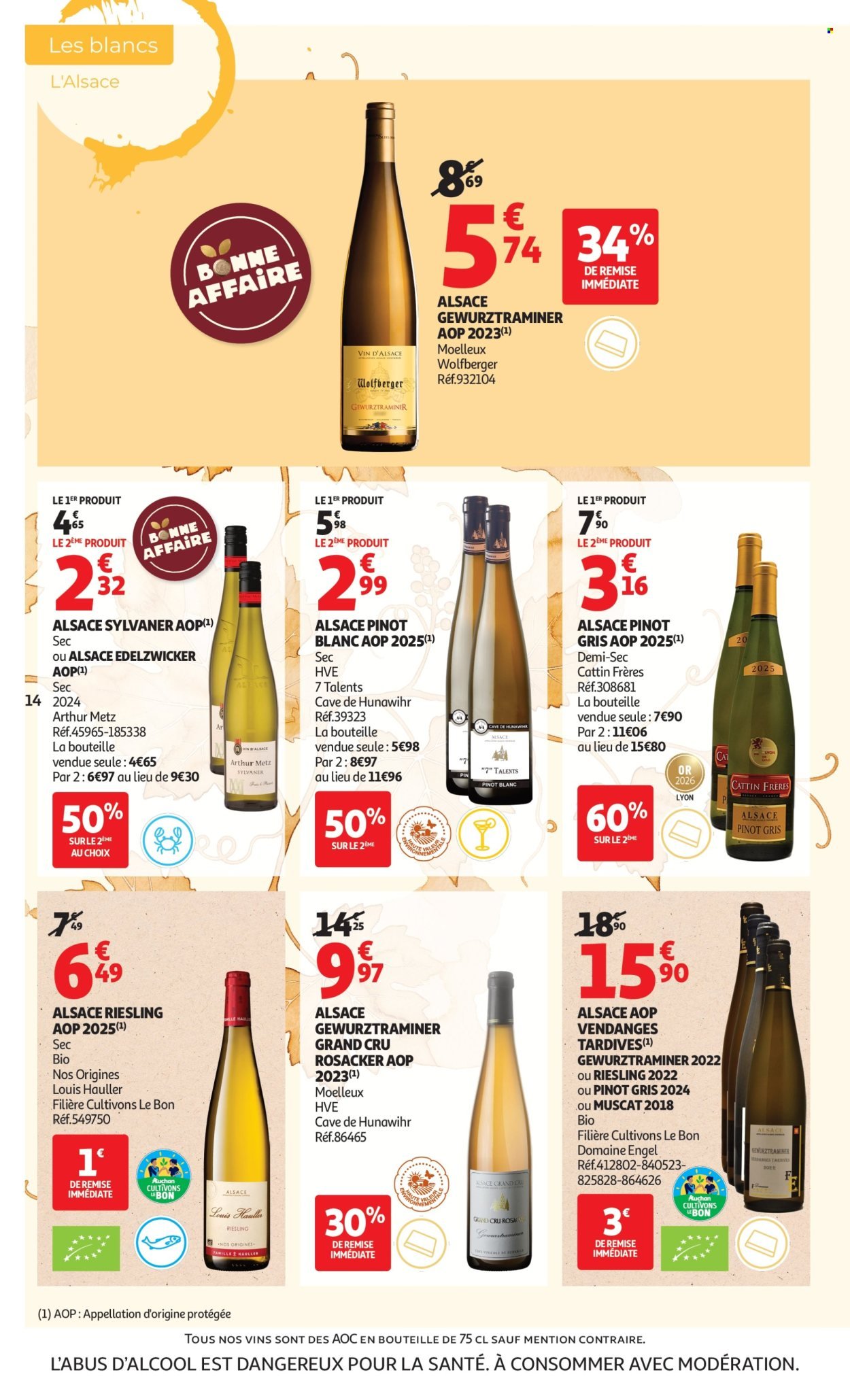 Catalogue AUCHAN - Foire aux vins