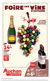 Catalogue AUCHAN - Foire aux vins