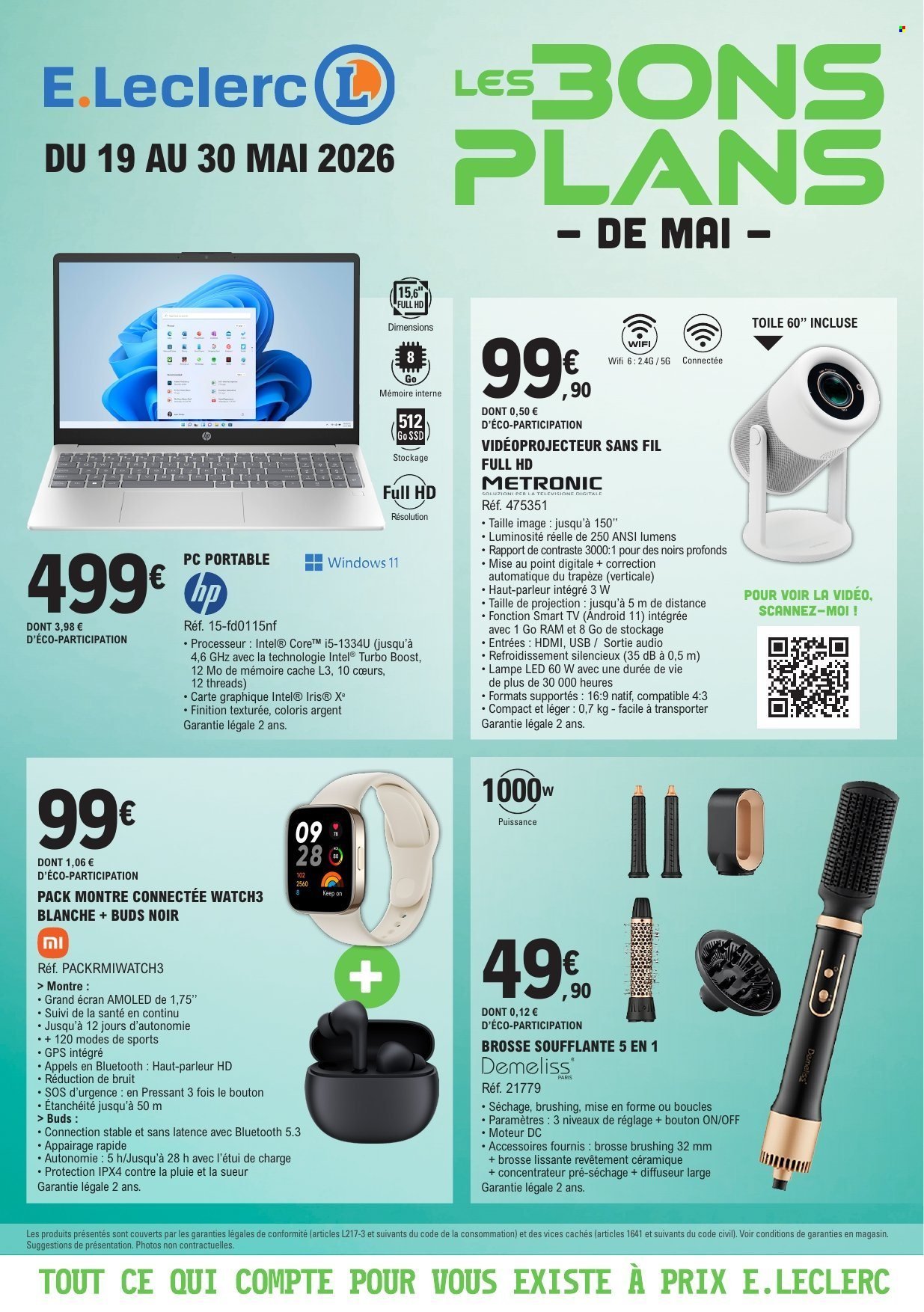 Catalogue E.LECLERC - BONS PLANS MAI 2026