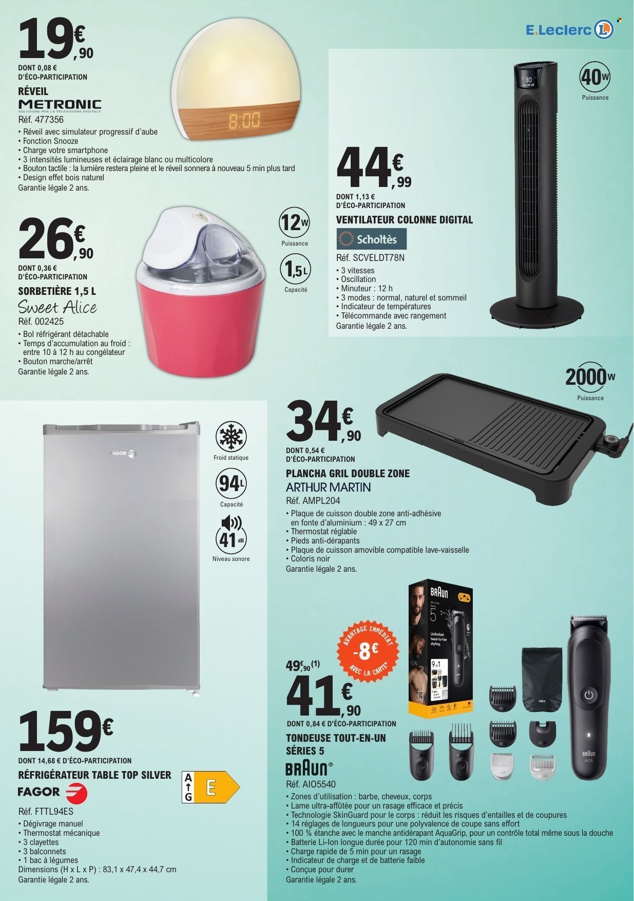 Catalogue E.LECLERC - BONS PLANS MAI 2026