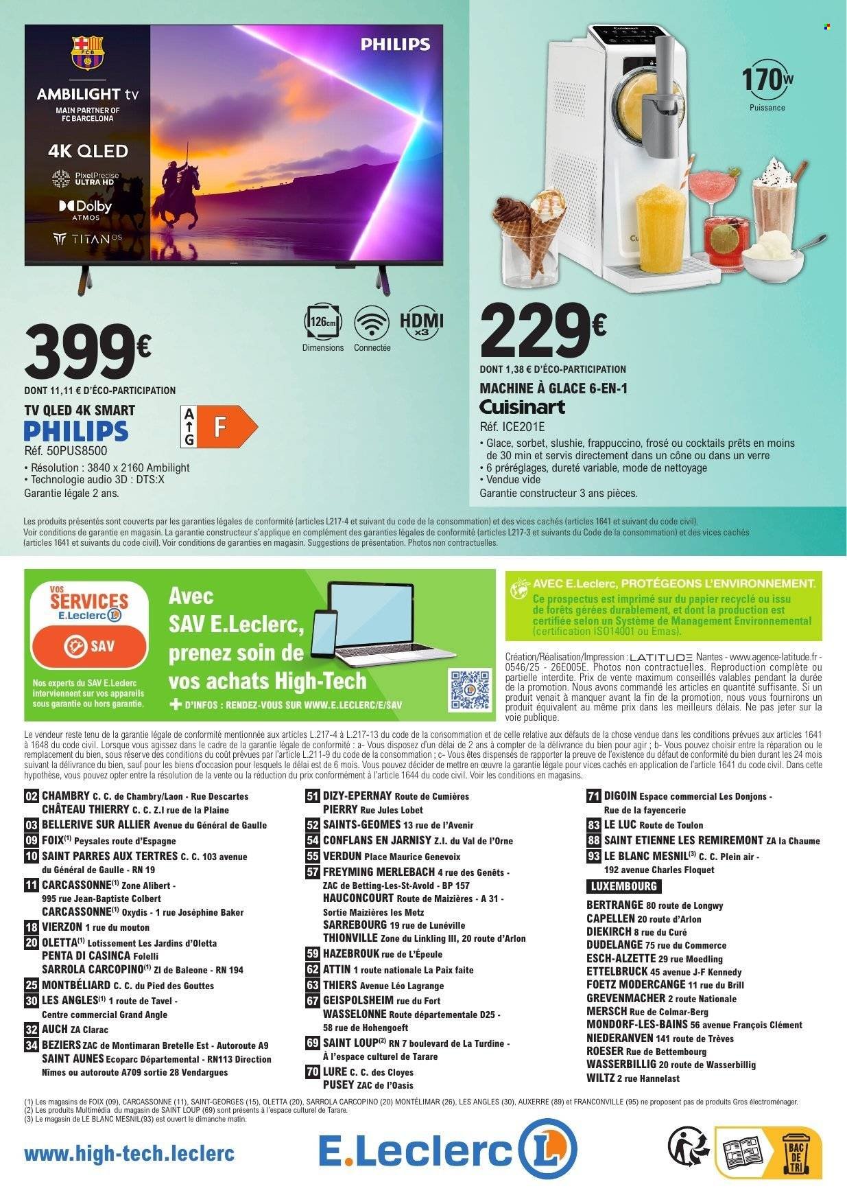 Catalogue E.LECLERC - BONS PLANS MAI 2026