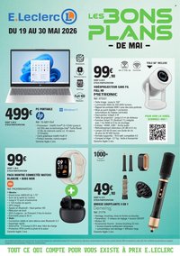 Catalogue E.LECLERC - BONS PLANS MAI 2026