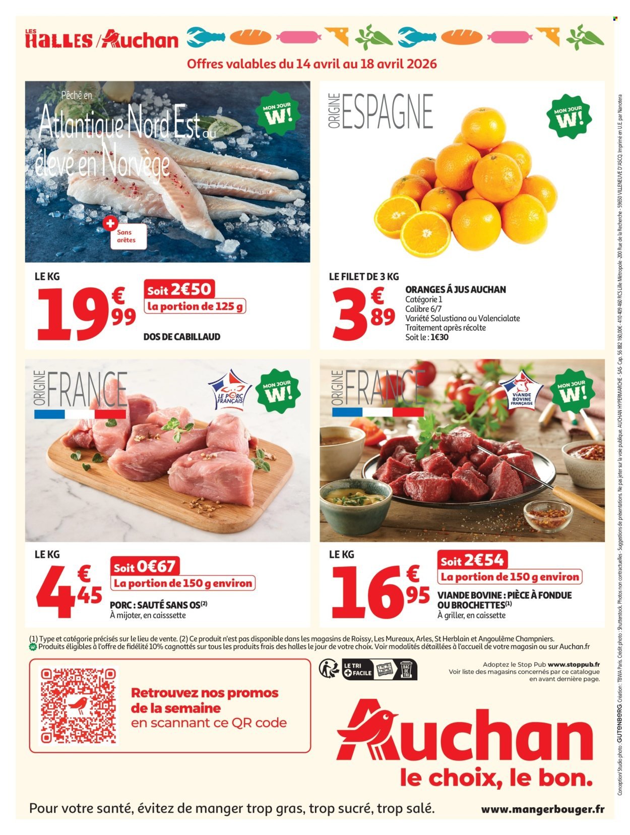 Catalogue AUCHAN - 25 jours d'hyper promos (2026-04-14 - 2026-04-26)