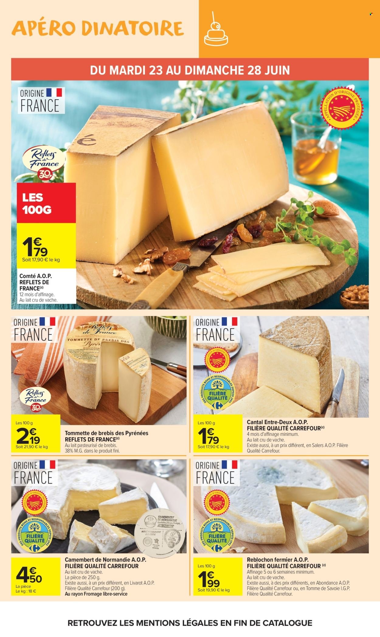 Catalogue CARREFOUR MARKET - APERO DINATOIRE