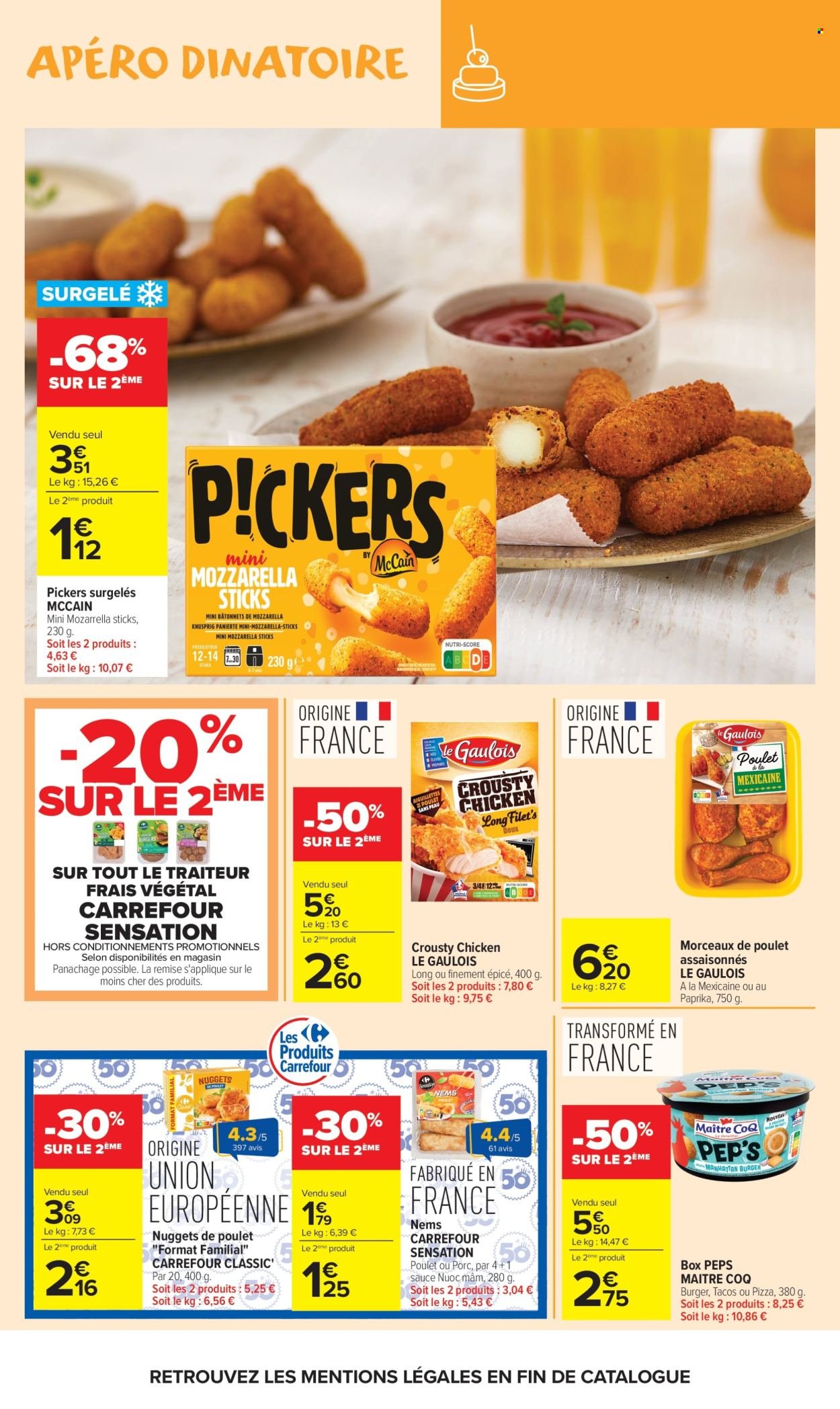 Catalogue CARREFOUR MARKET - APERO DINATOIRE