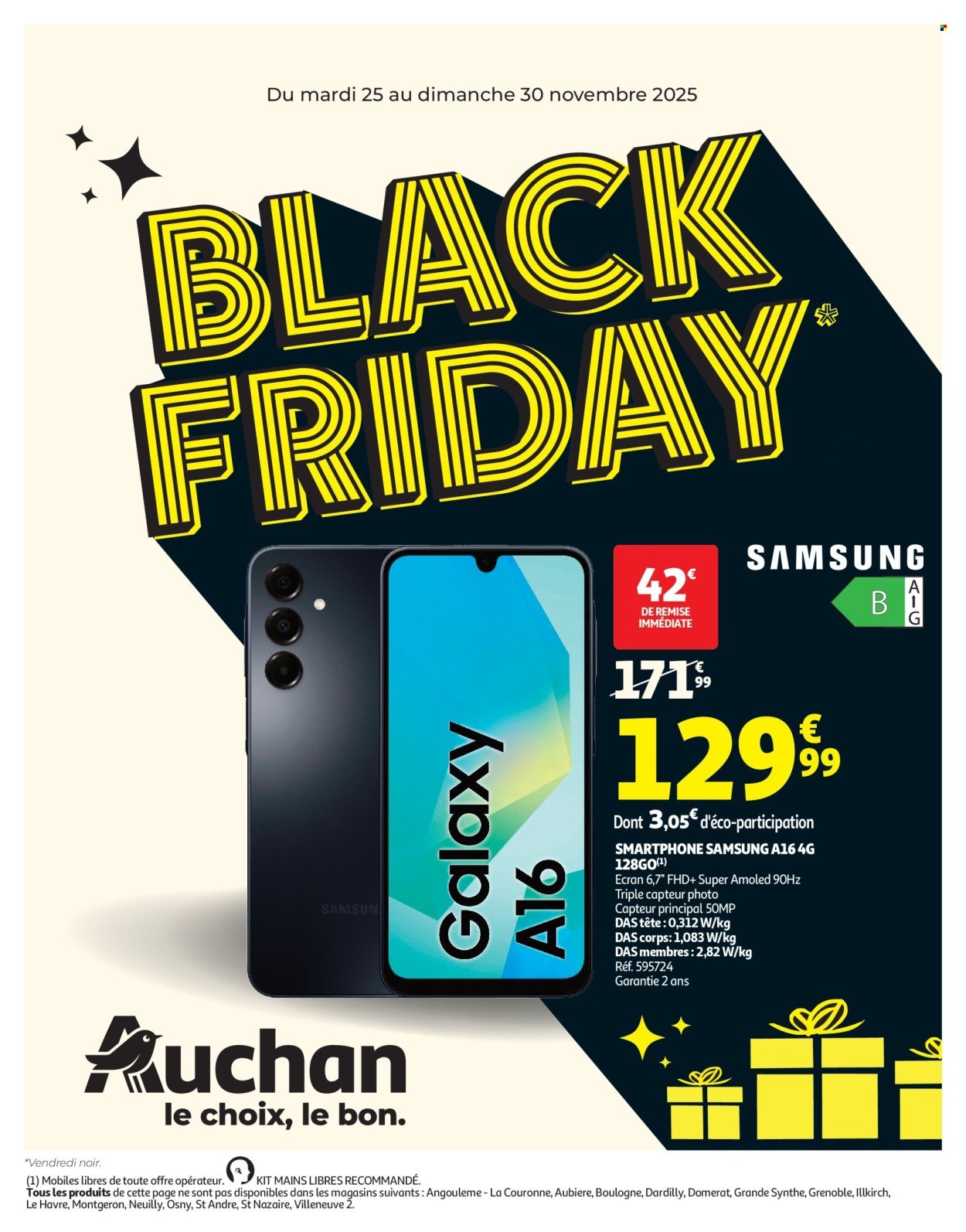 Catalogue AUCHAN - Black Friday chez Auchan