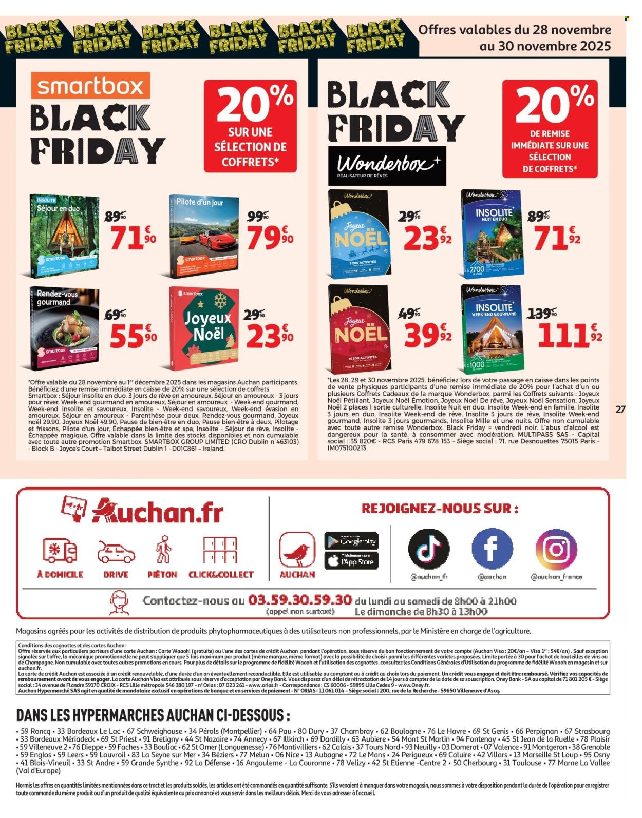 Catalogue AUCHAN - Black Friday chez Auchan