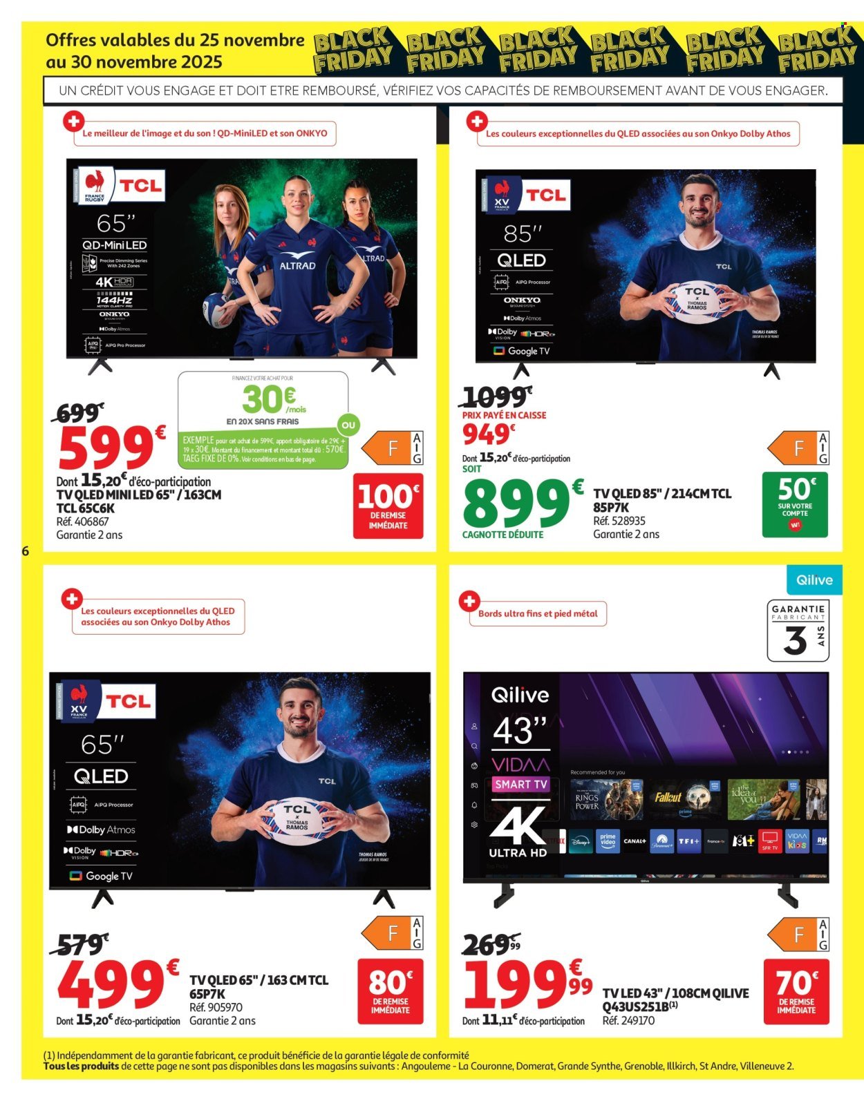 Catalogue AUCHAN - Black Friday chez Auchan